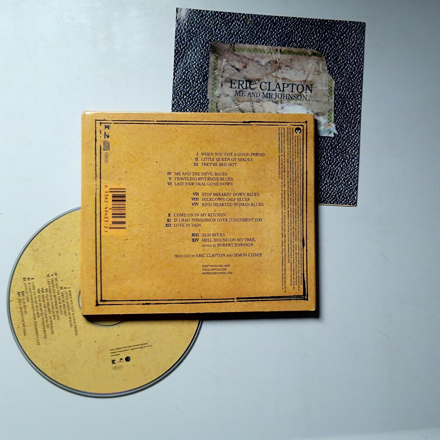 Eric Clapton – Me And Mr Johnson (CD, 2004) US Digipak 48423-2