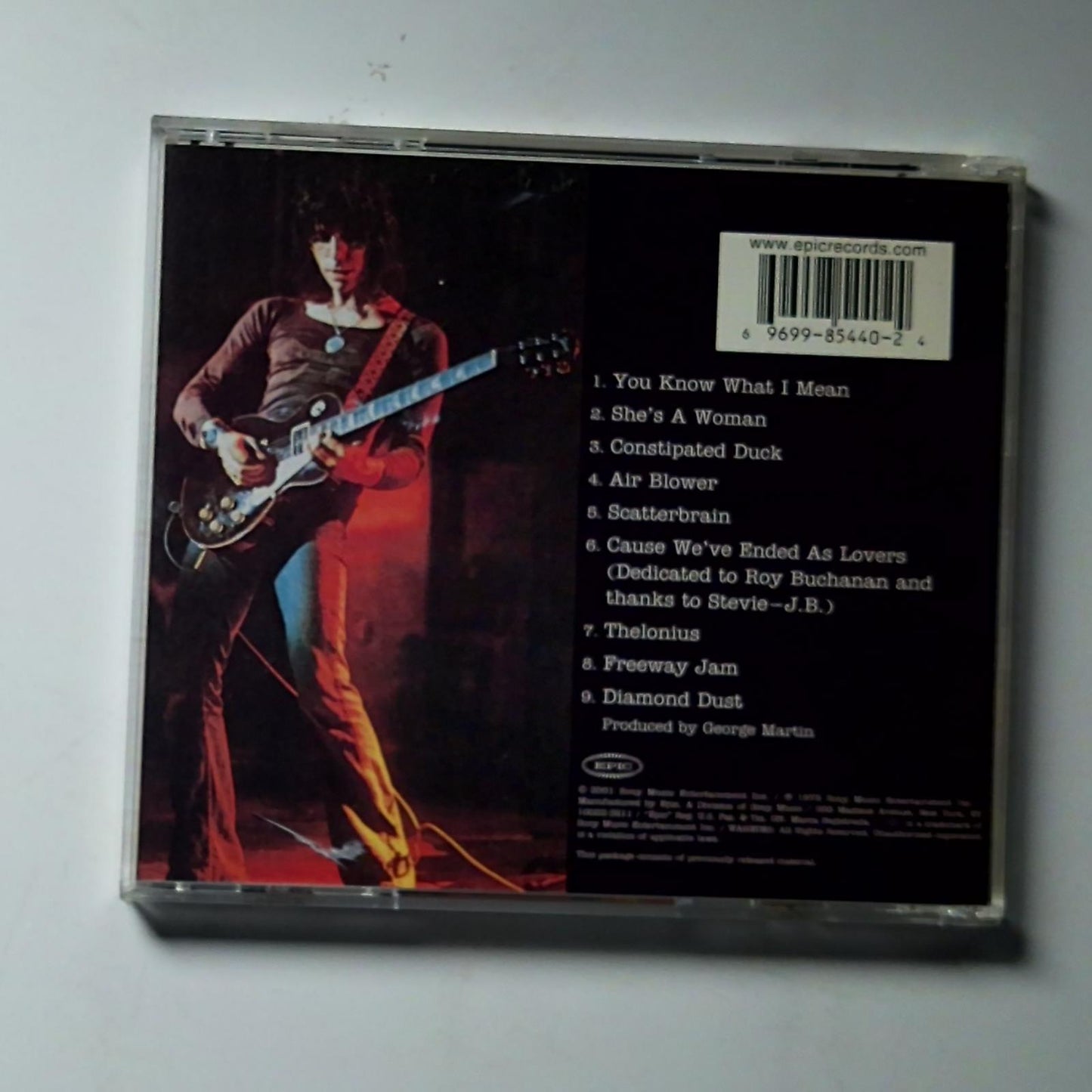 Jeff Beck – Blow By Blow (CD, 2001) US EK 85440