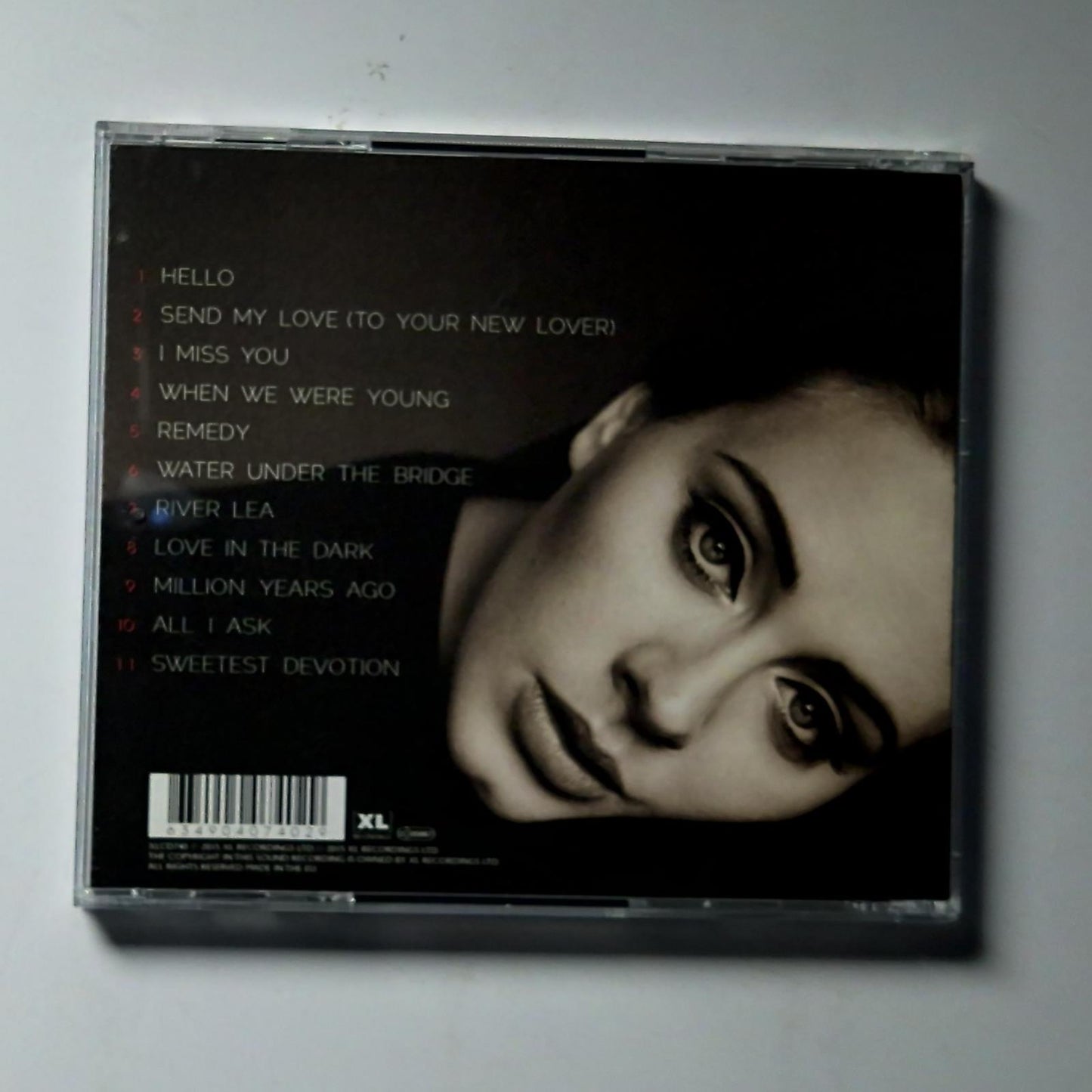 Adele – 25 (CD, 2015) Europe XLCD740