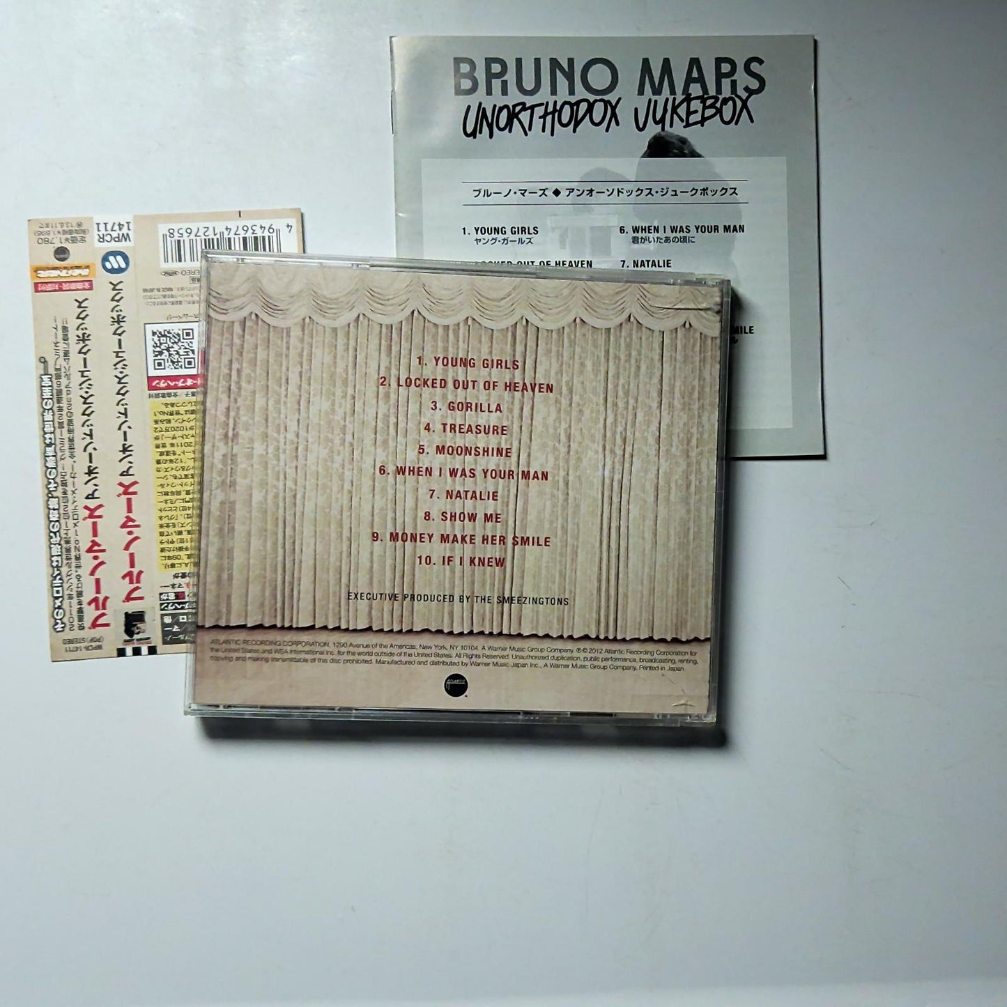Bruno Mars – Unorthodox Jukebox (CD, 2012) Japan WPCR-14711