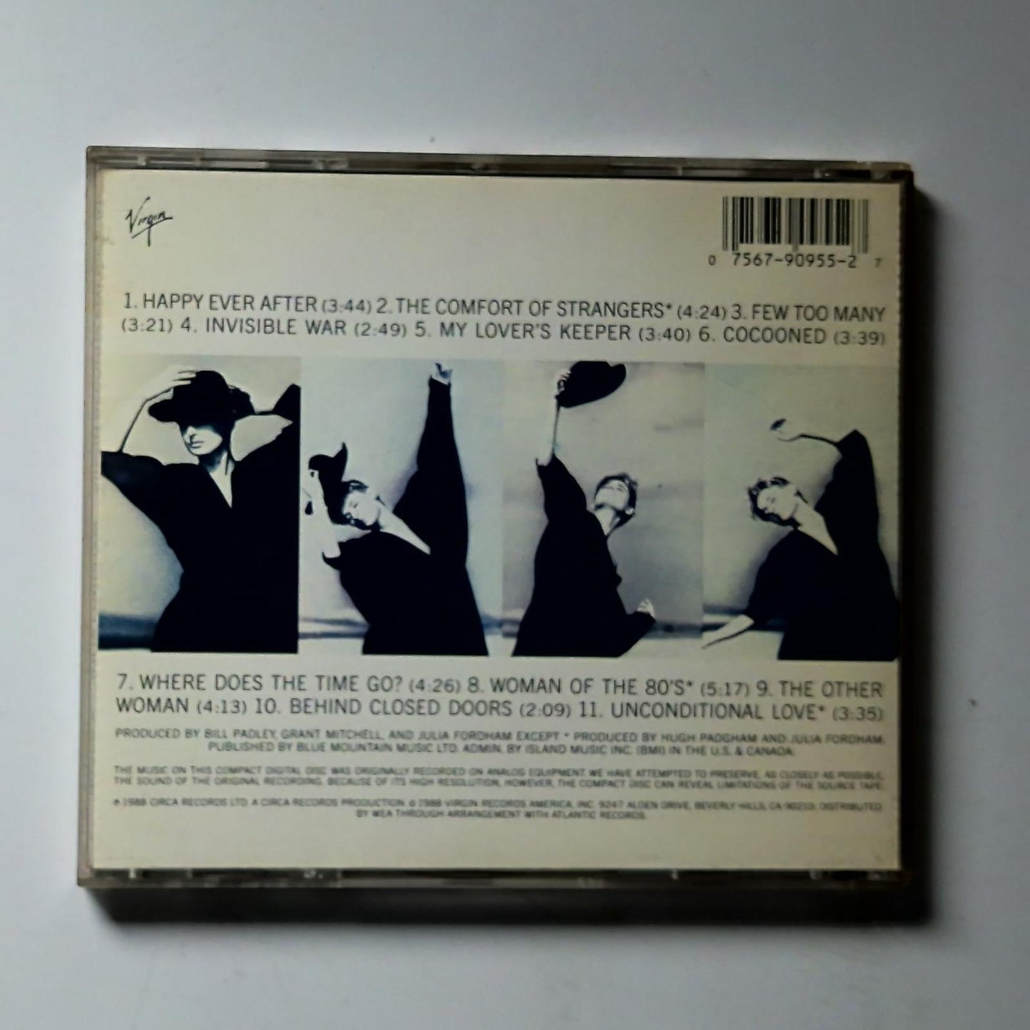 Julia Fordham – Julia Fordham (CD, 1989) US 7 90955-2