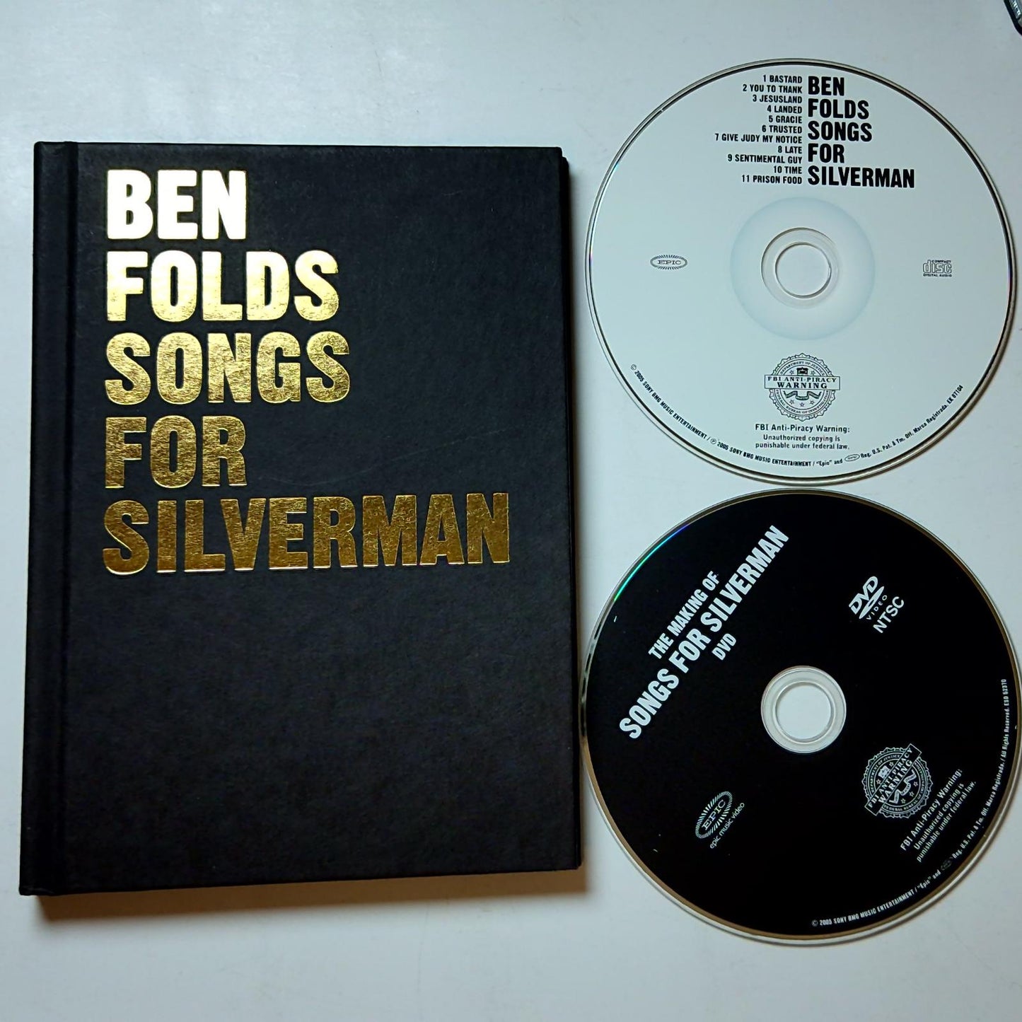 Ben Folds – Songs For Silverman (CD + DVD, 2005) US Photo Book EK 87104
