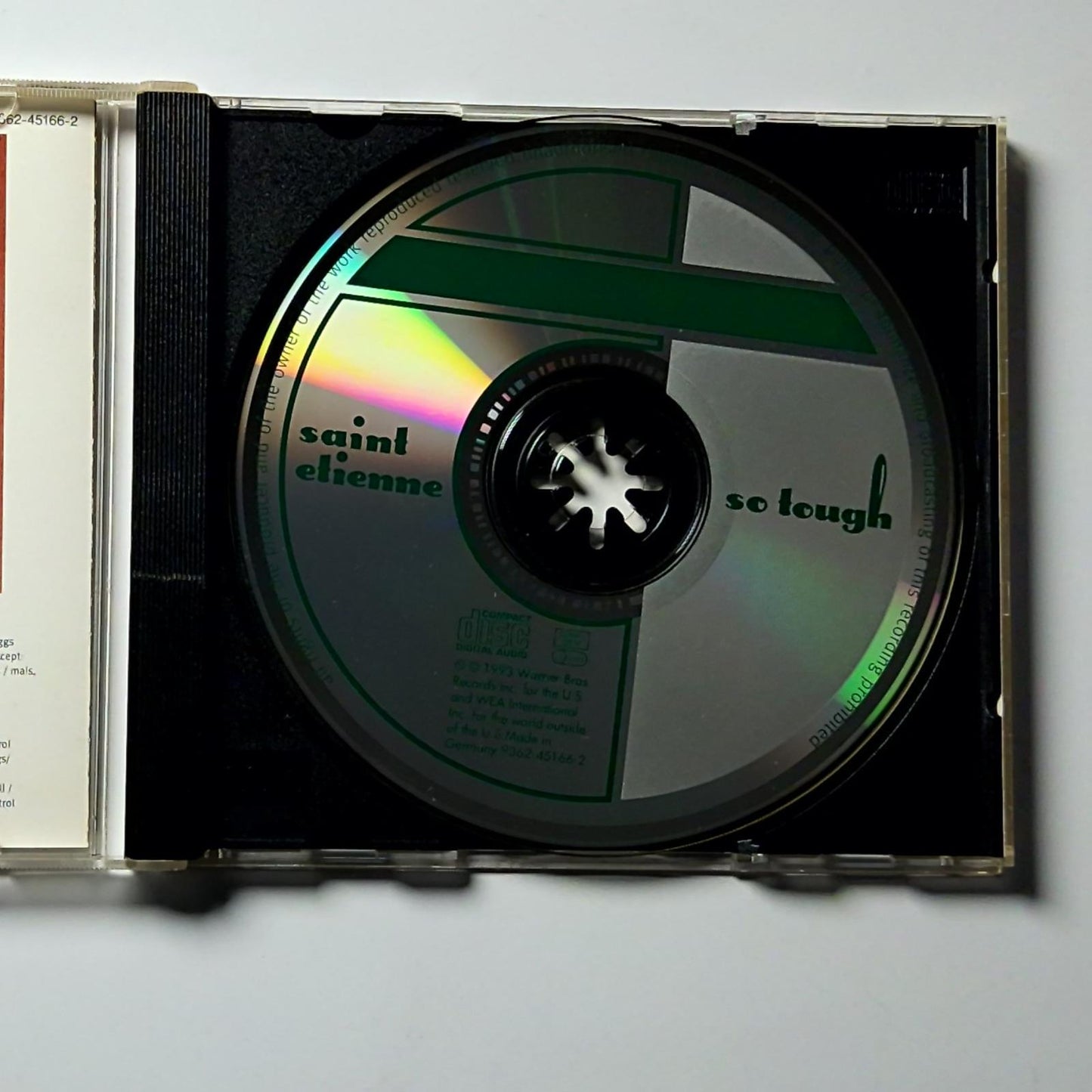 Saint Etienne – So Tough (CD, 1993) Europe 9362-45166-2