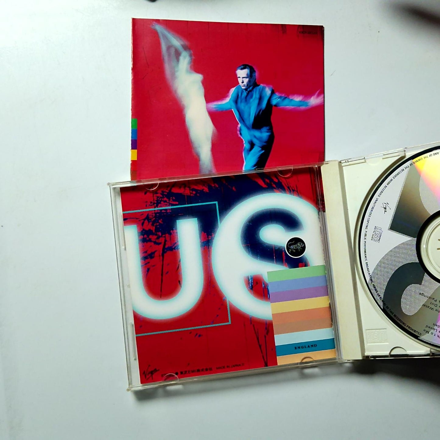 Peter Gabriel – Us (CD, 1992) Japan VJCP-28125