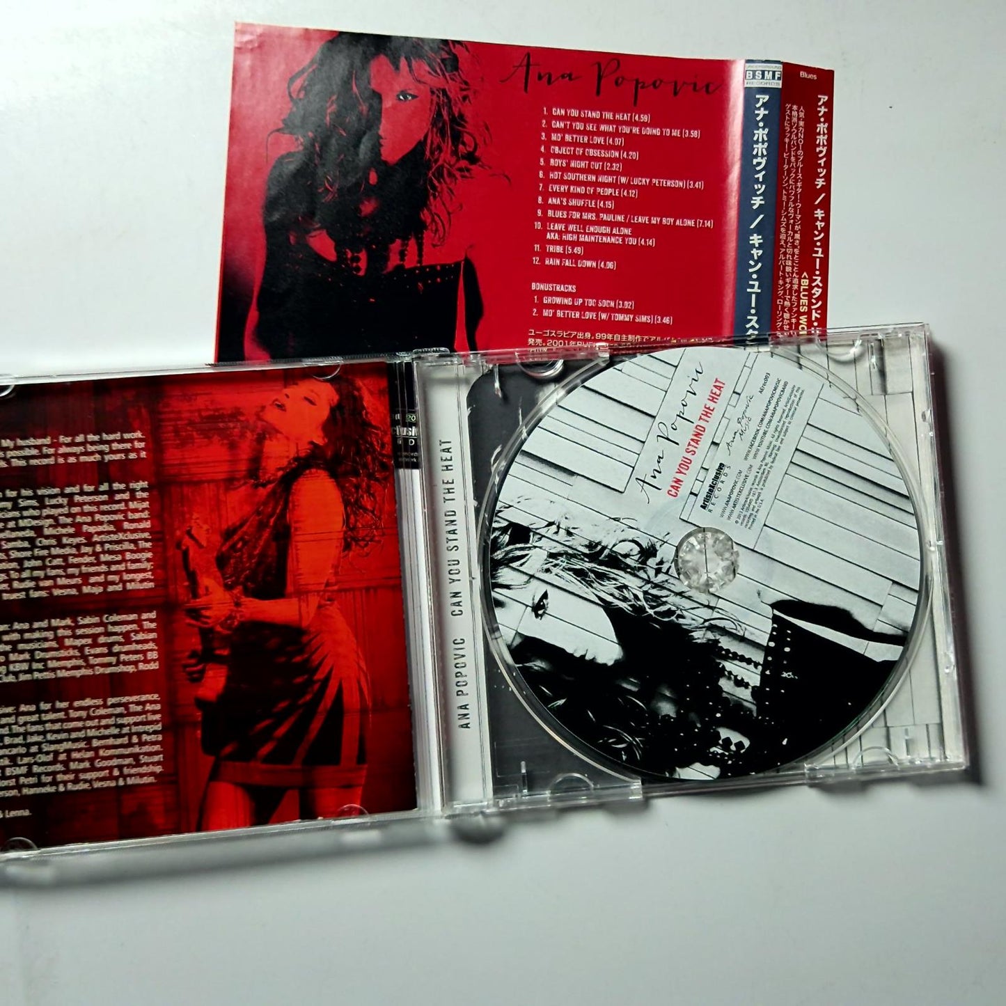 Ana Popović – Can You Stand The Heat (CD, 2013) Japan obi BSMF-2330