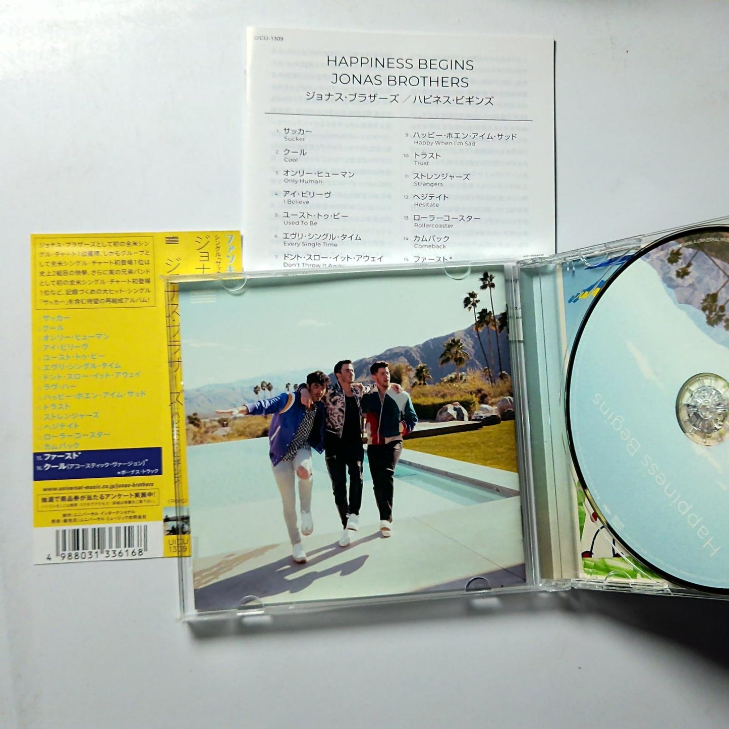 Jonas Brothers – Happiness Begins (CD, 2019) Japan Bonus Track Obi UICU-1309