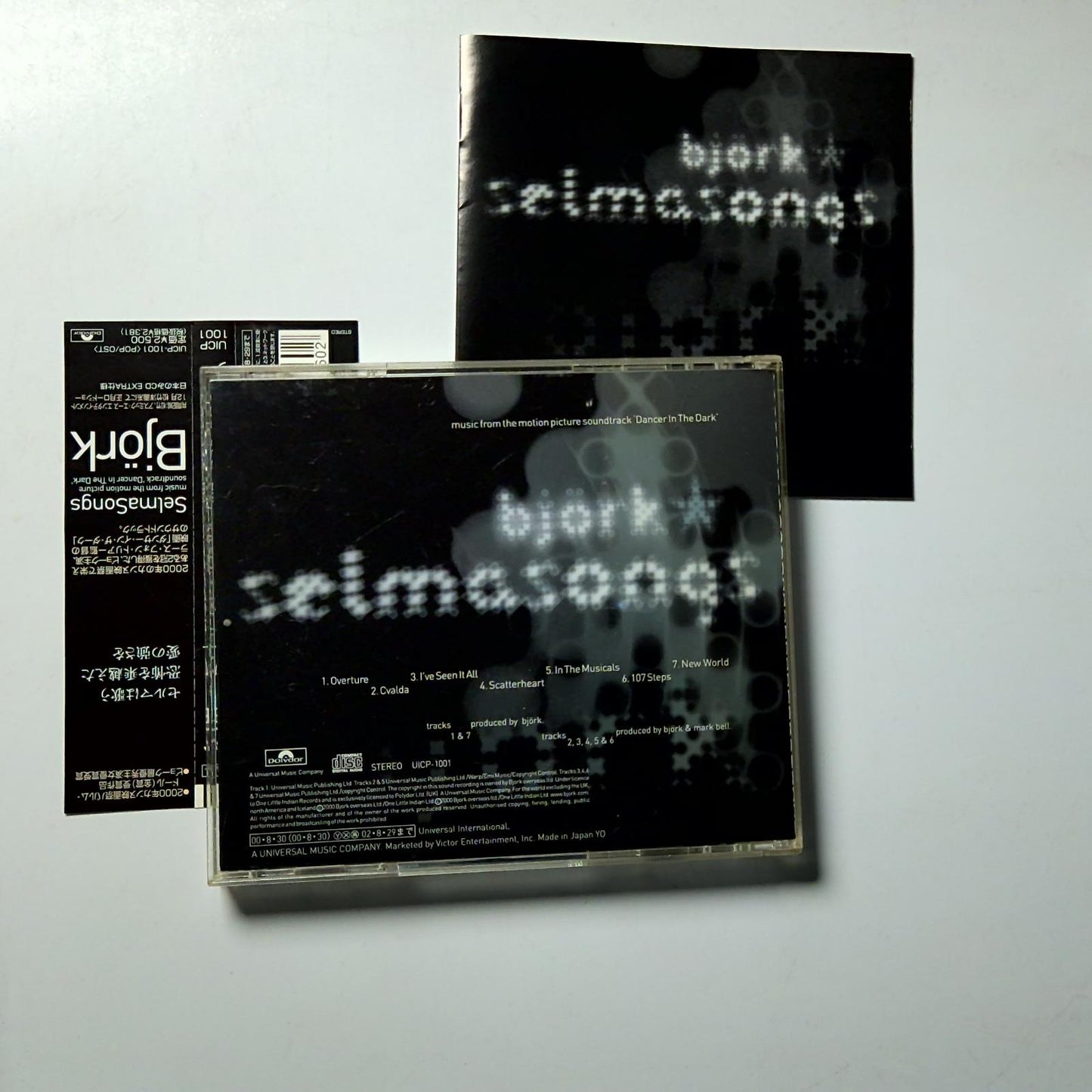 Björk – Selmasongs (Music From Film Dancer In The Dark) (CD, 2000) Japan obi