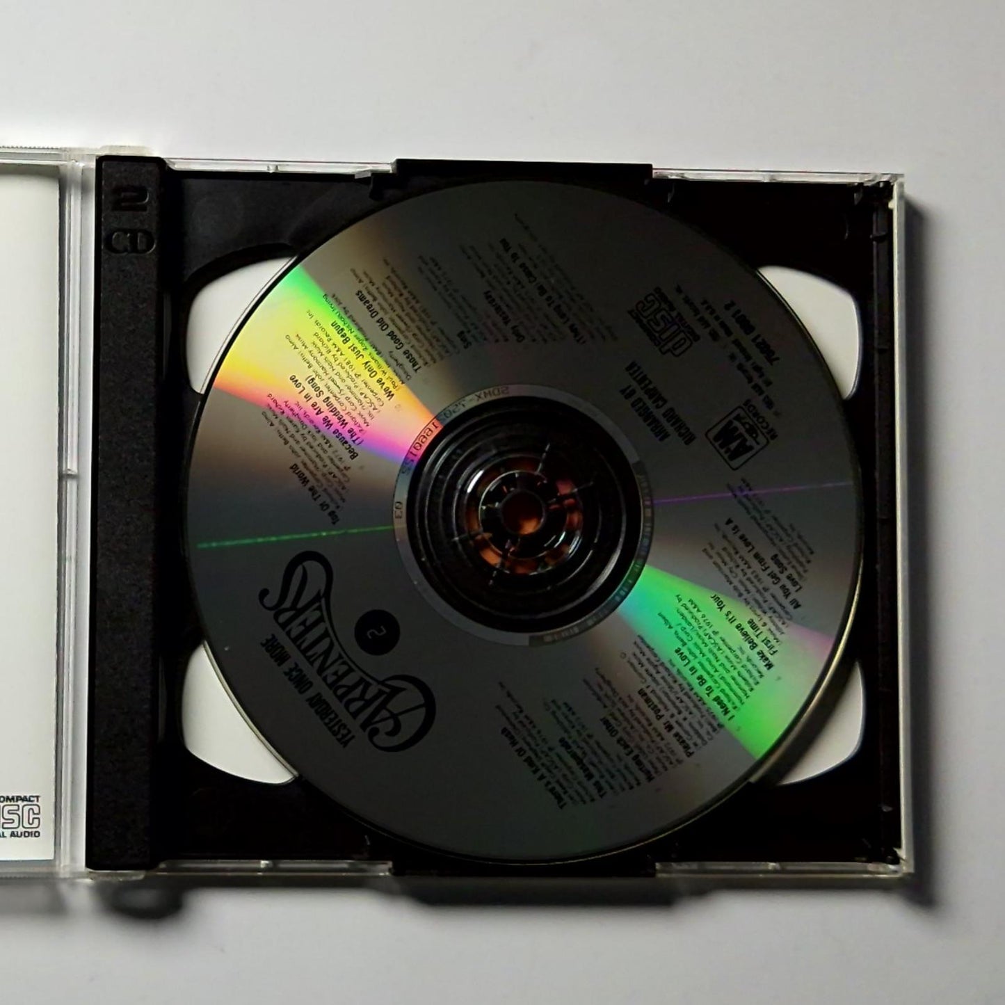 Carpenters – Yesterday Once More (CD, 1993) US 75021 6601 2