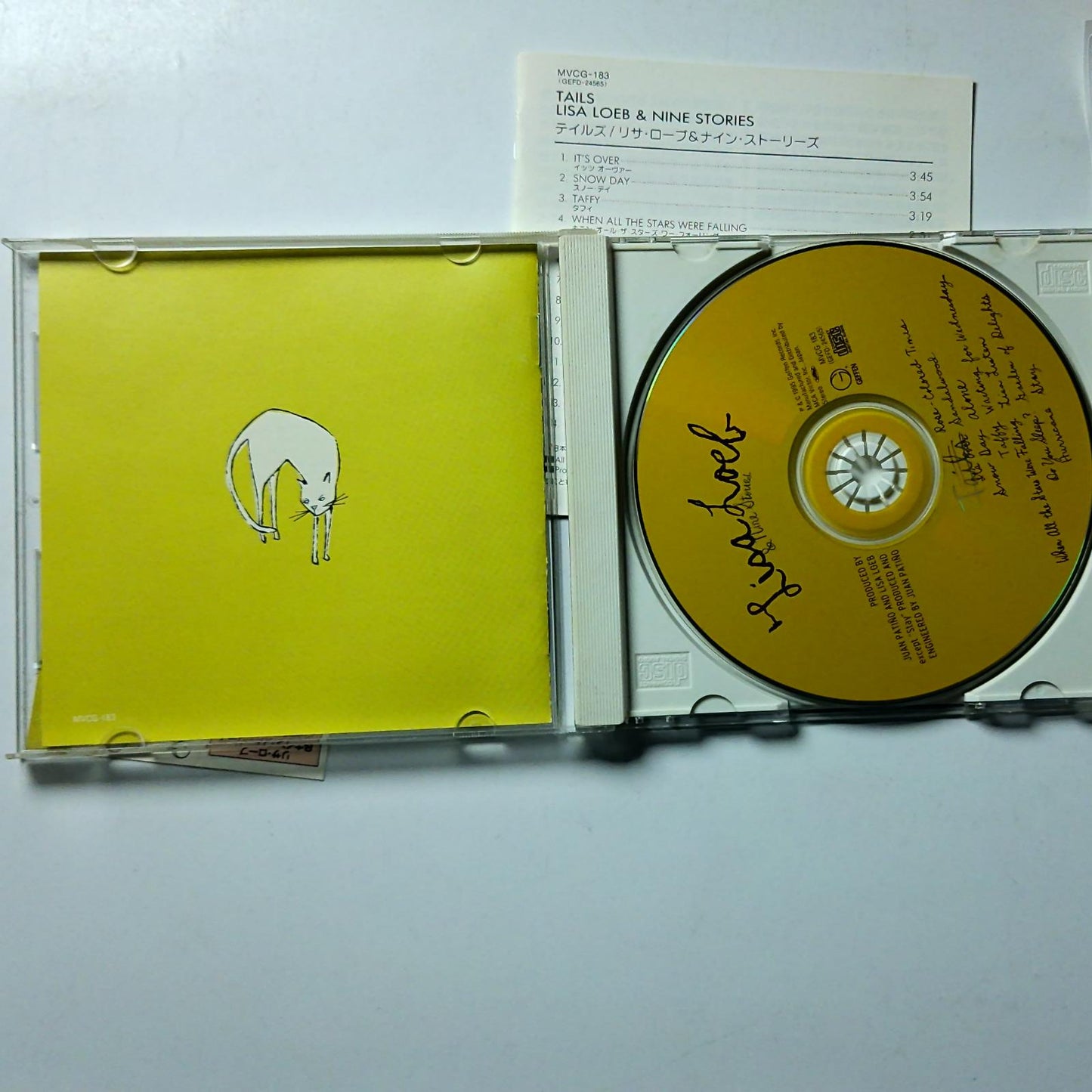 Lisa Loeb & Nine Stories – Tails (CD, 1995) Japan Bonus Track Obi MVCG-183