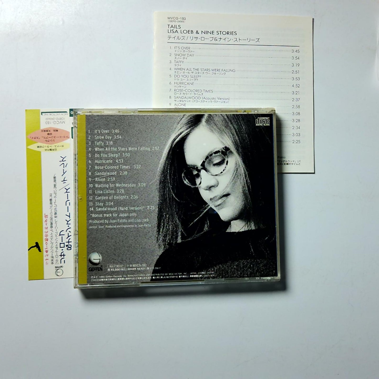 Lisa Loeb & Nine Stories – Tails (CD, 1995) Japan Bonus Track Obi MVCG-183