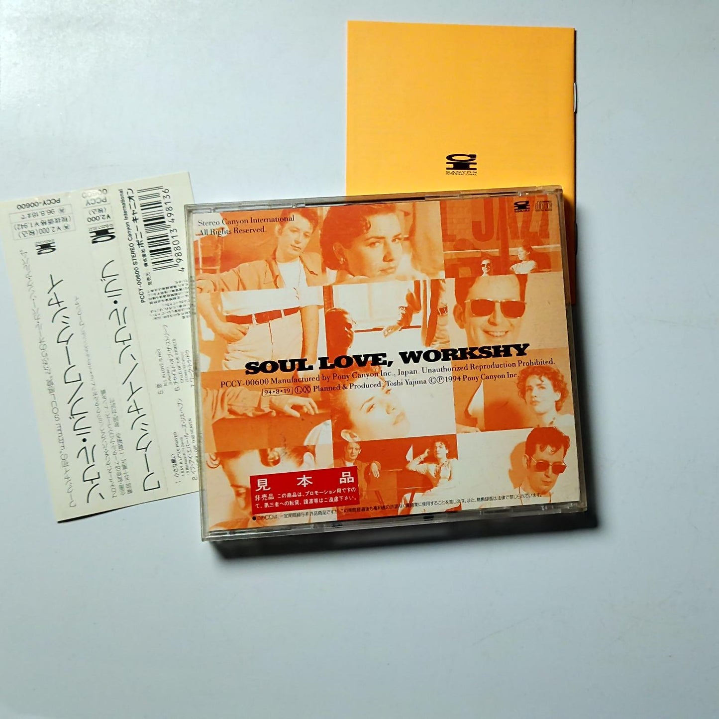 Workshy – Soul Love (CD, 1994) Japan PCCY-00600