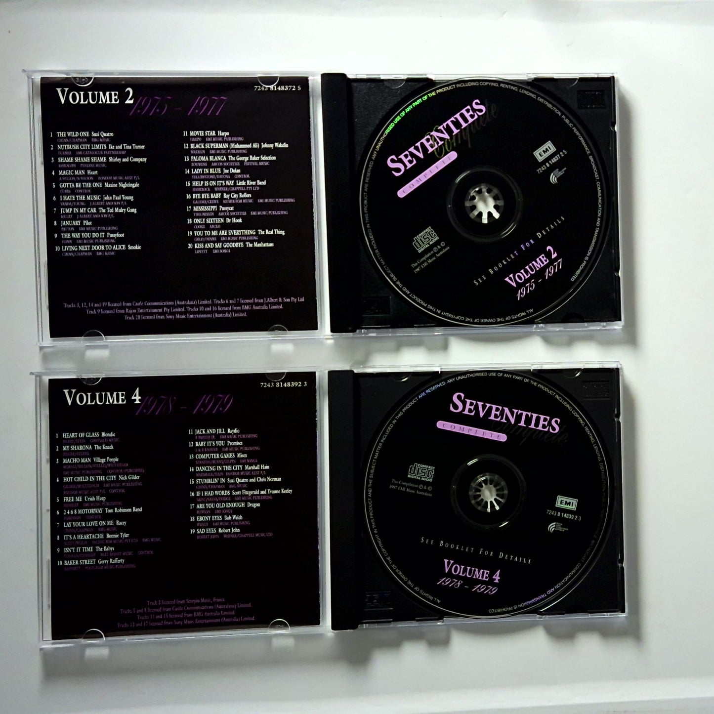 Various – Seventies Complete (CD, 1997) Australia 8148352