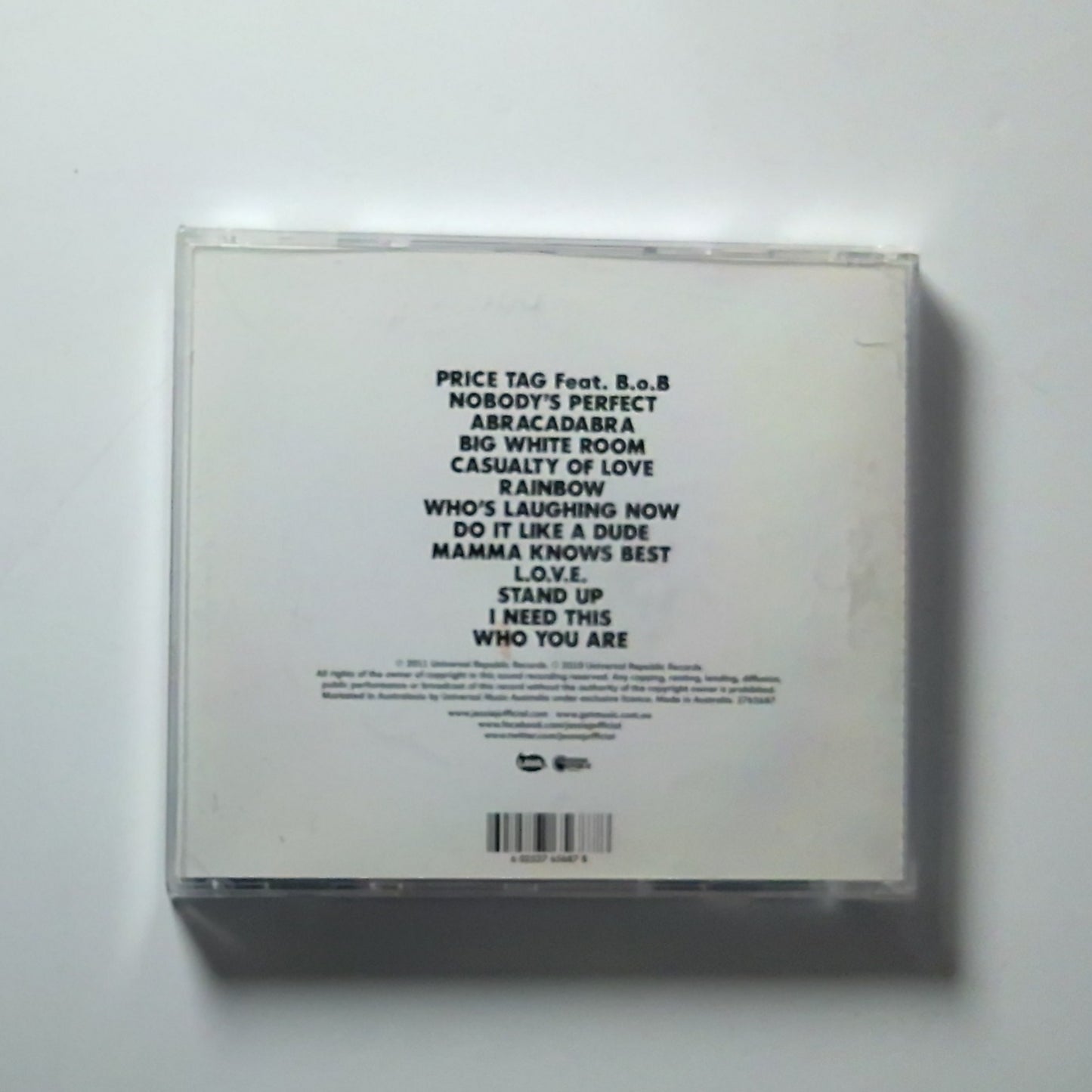 Jessie J – Who You Are (CD, 2011) Australasia 2765687