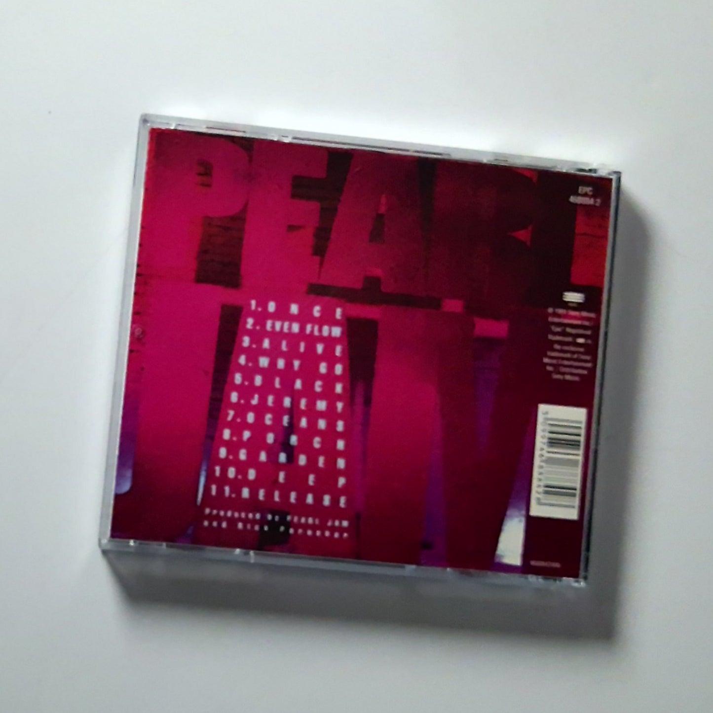 Pearl Jam – Ten (CD, 2007) Australia 468884 2