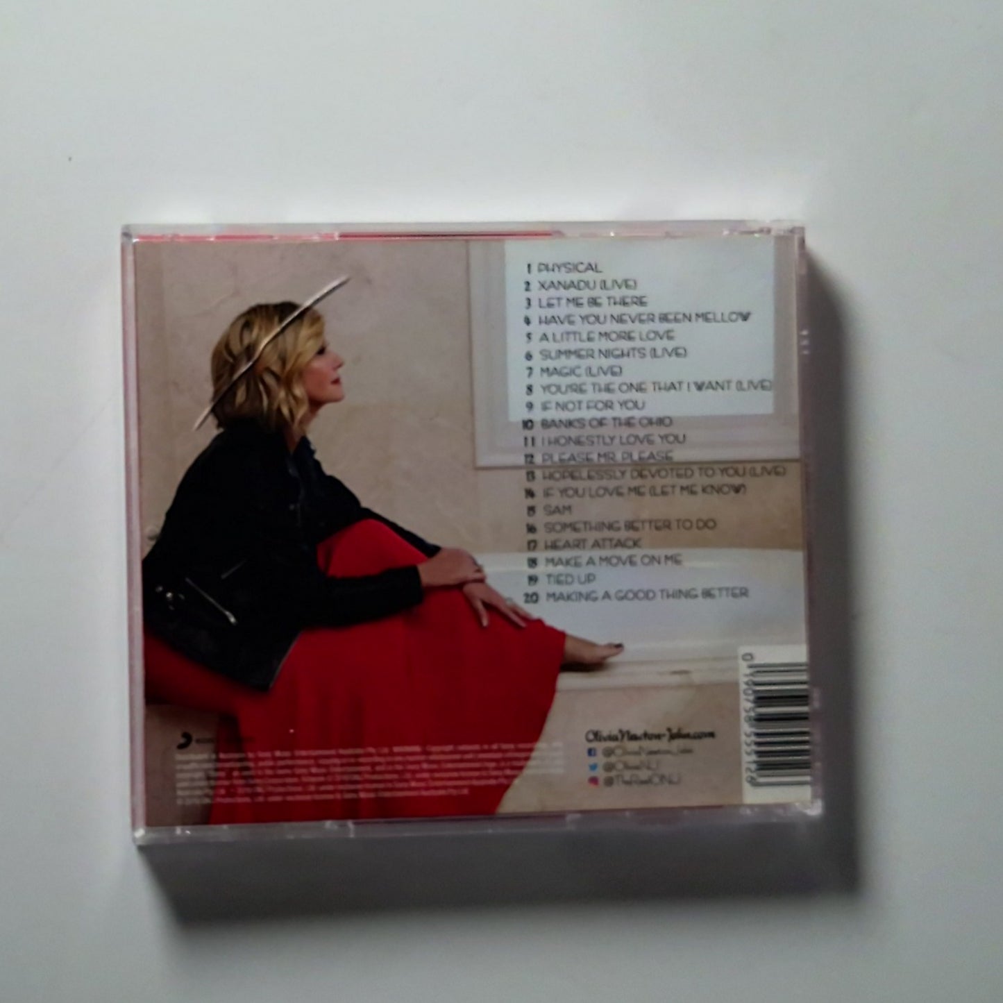 Olivia Newton-John – Hopelessly Devoted - The Hits (CD, 2018) Australia