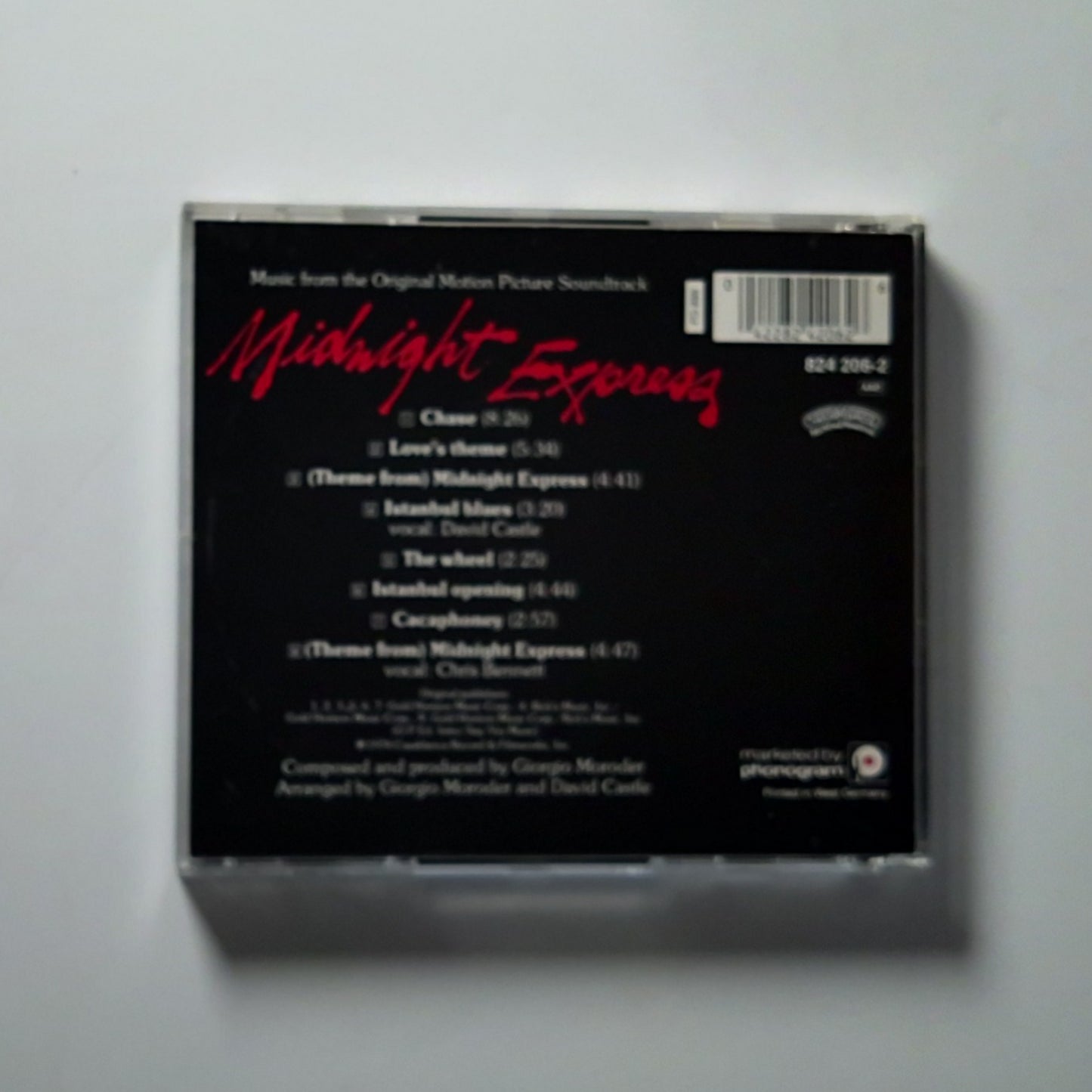 Midnight Express (Music From The Original Motion Picture Soundtrack) (CD, 1990)