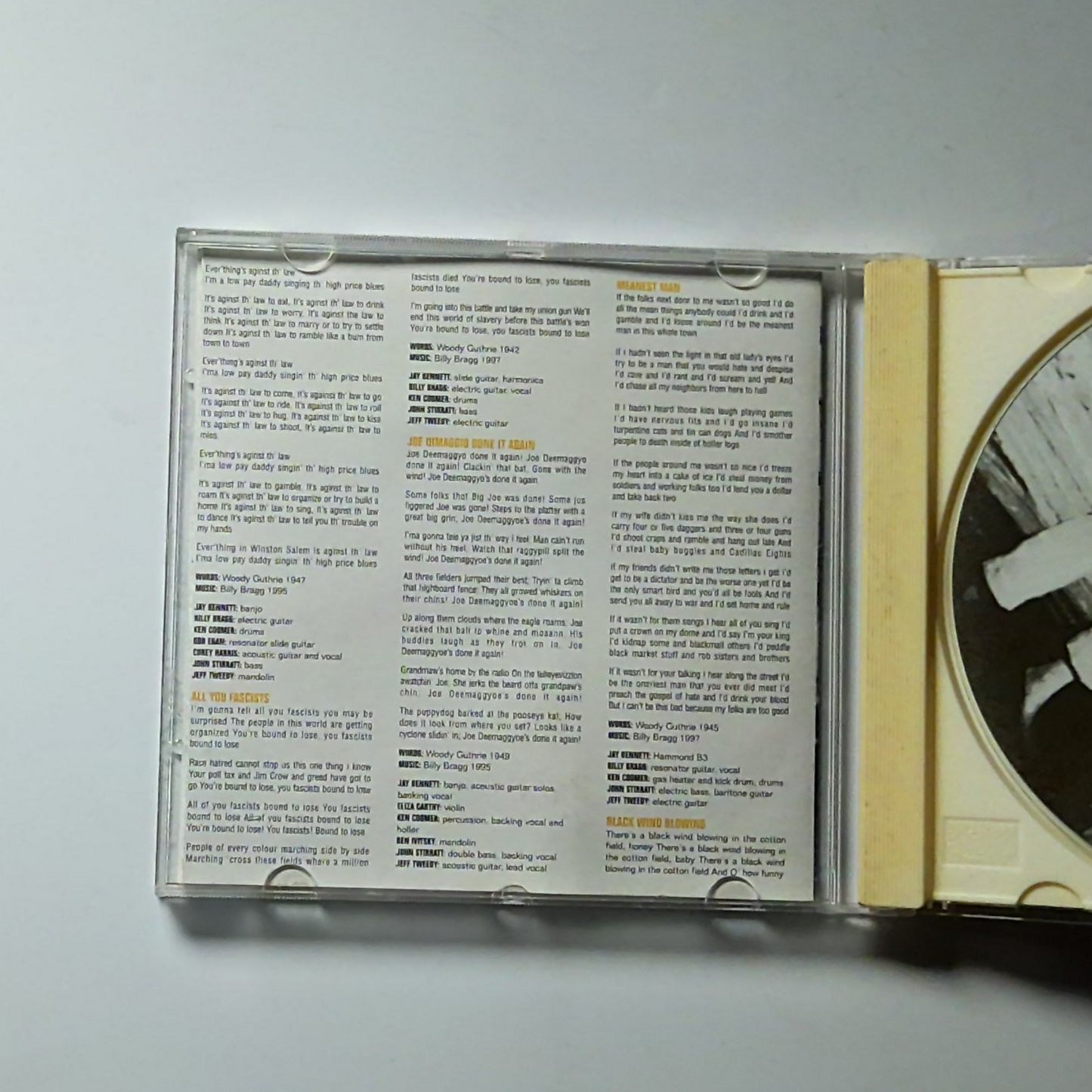 Billy Bragg, Wilco – Mermaid Avenue Vol. II (CD, 2000) Australia 7559625222