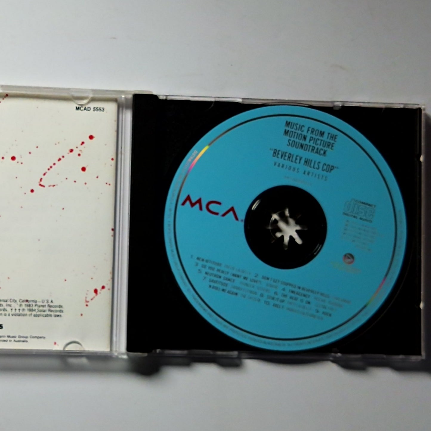 Beverly Hills Cop (Music From The Motion Picture Soundtrack) CD