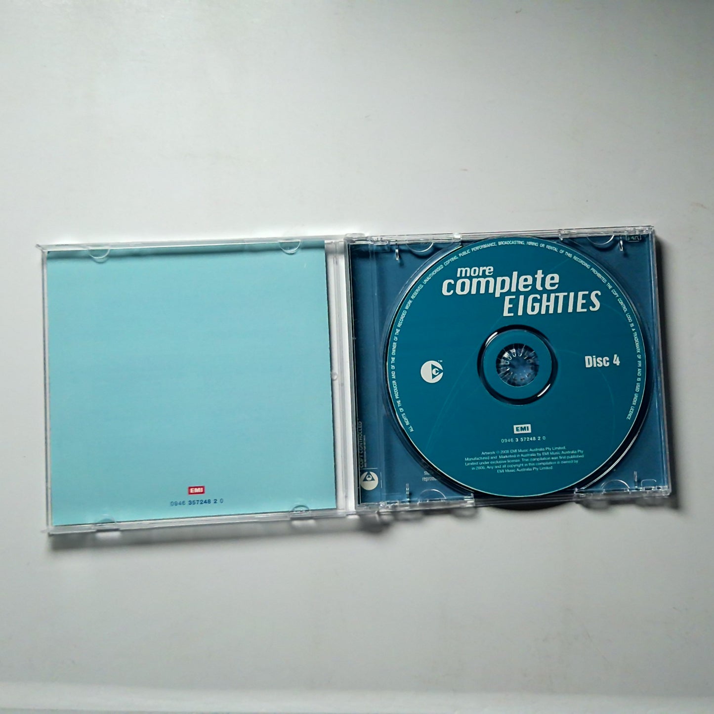 Various – More Complete Eighties (CD, 2006) Australia 0946 357244 2 4