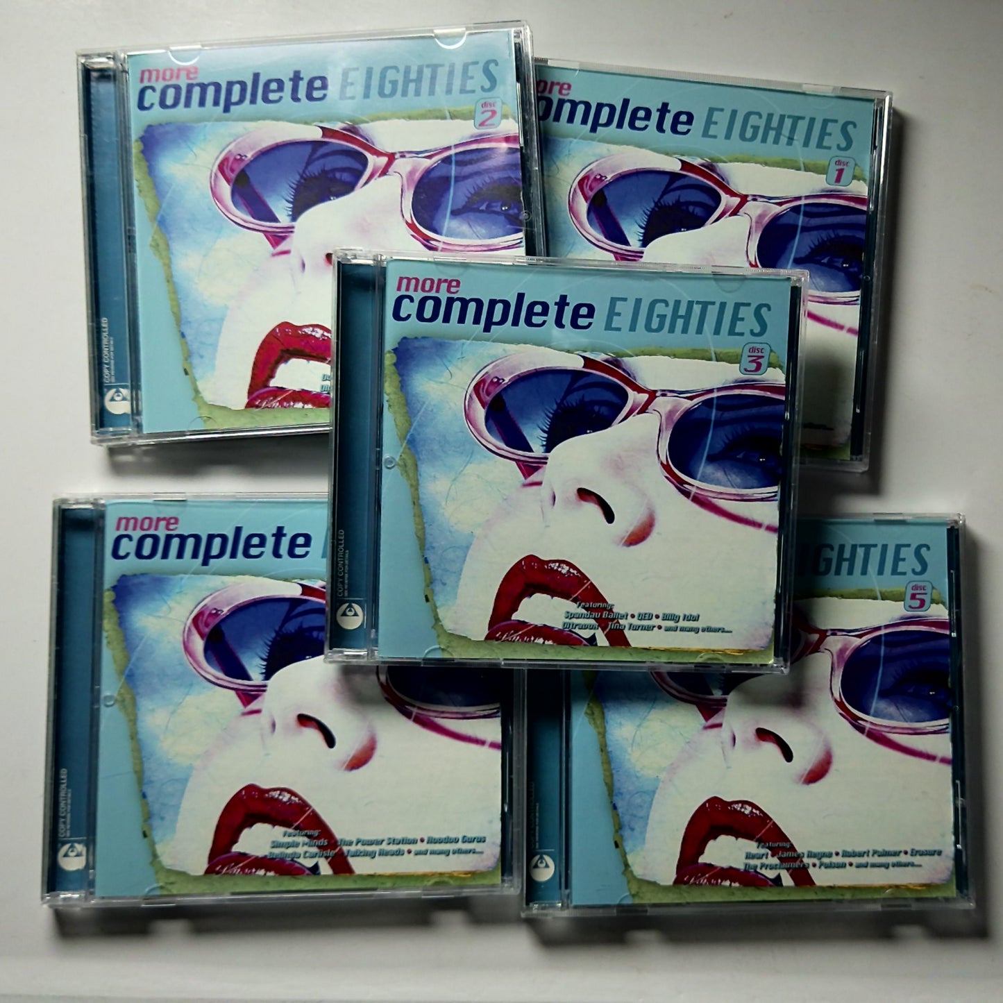 Various – More Complete Eighties (CD, 2006) Australia 0946 357244 2 4