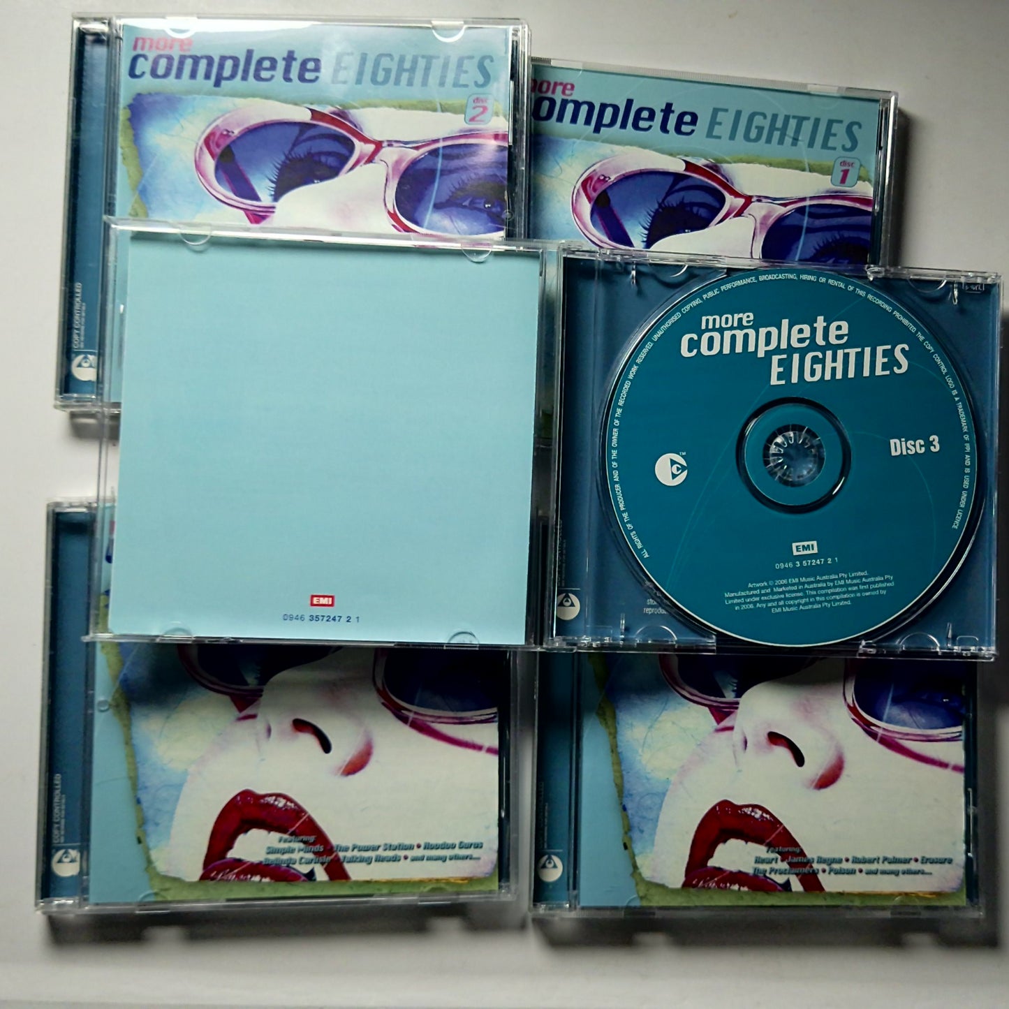 Various – More Complete Eighties (CD, 2006) Australia 0946 357244 2 4