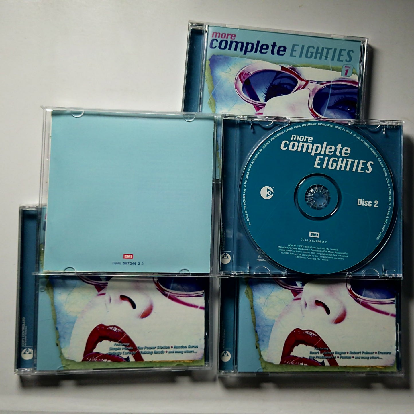 Various – More Complete Eighties (CD, 2006) Australia 0946 357244 2 4
