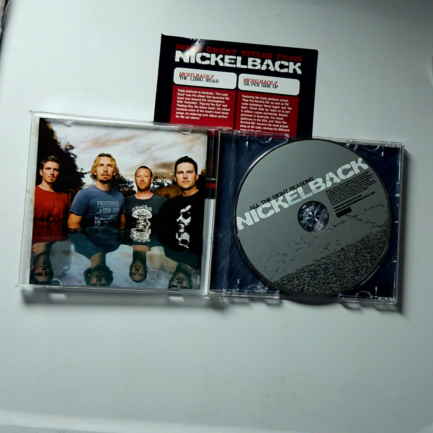 Nickelback – All The Right Reasons (CD, 2005) Australia RR80882