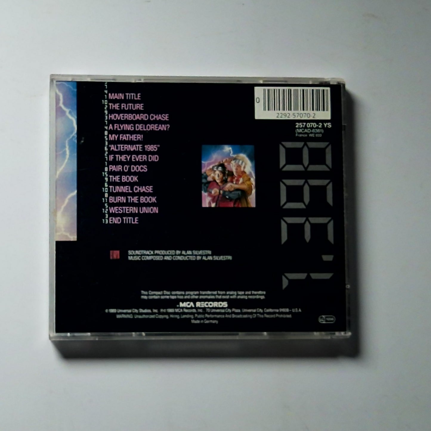 Back To The Future II (Original Motion Picture Soundtrack) (CD, 1990)