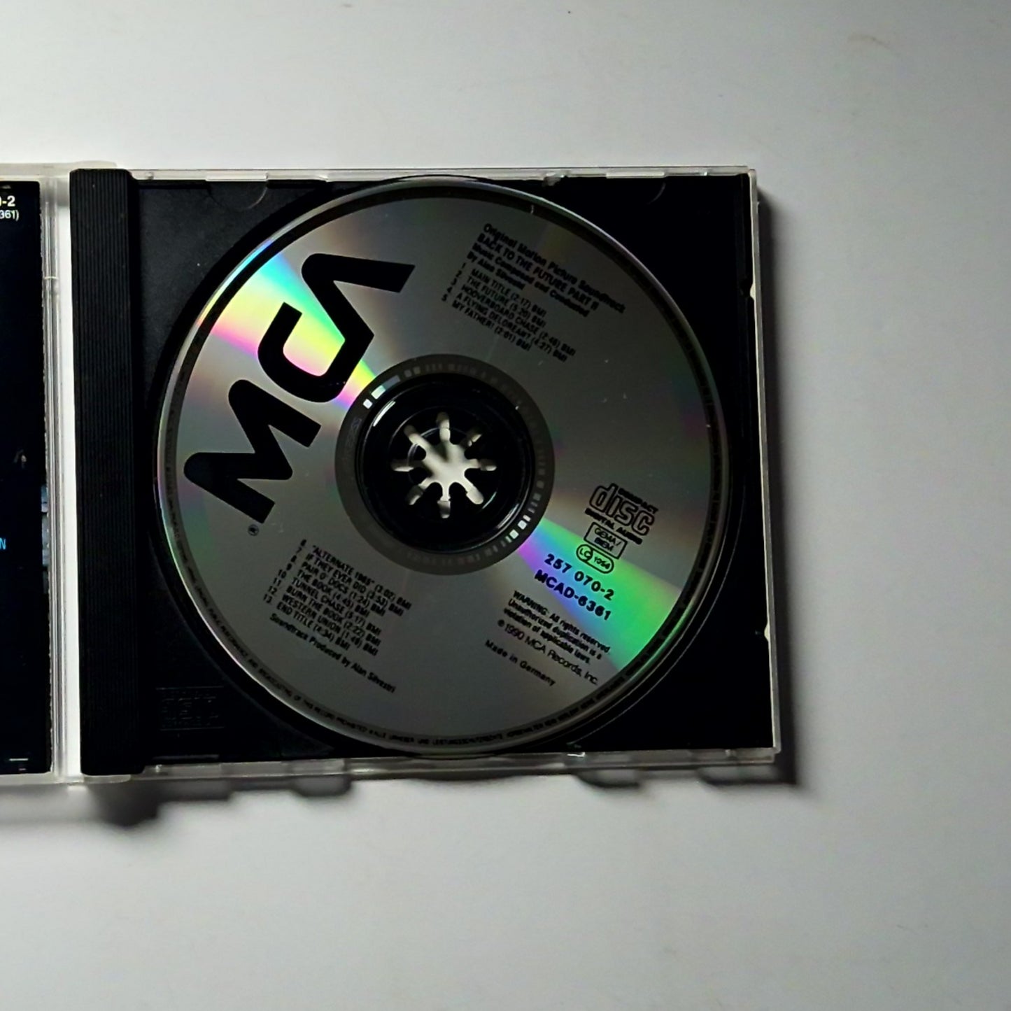 Back To The Future II (Original Motion Picture Soundtrack) (CD, 1990)