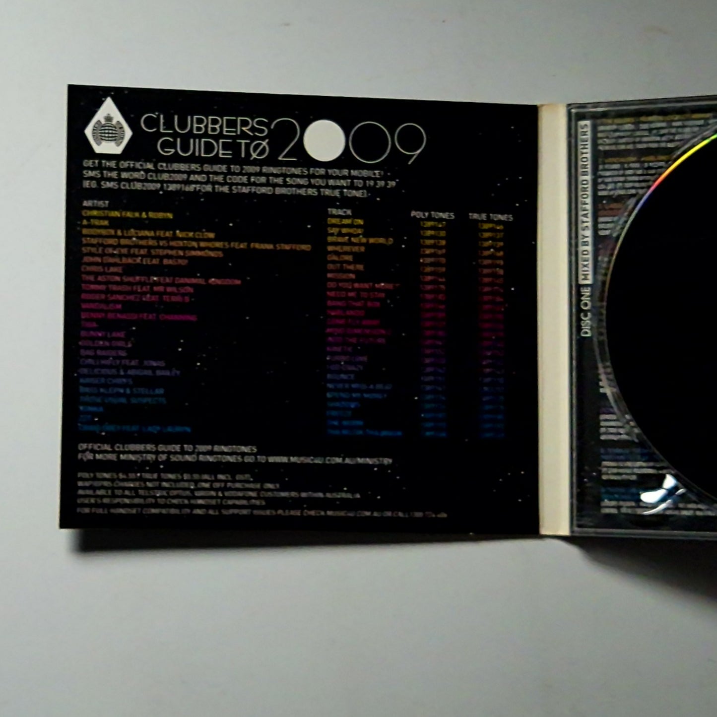 Stafford Brothers, The Aston Shuffle, Bass Kleph – Clubbers Guide To 2009 CD
