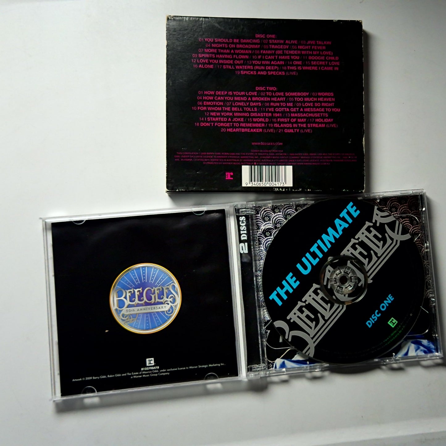 Bee Gees – The Ultimate Bee Gees (CD, 2009) Australia 8122798478