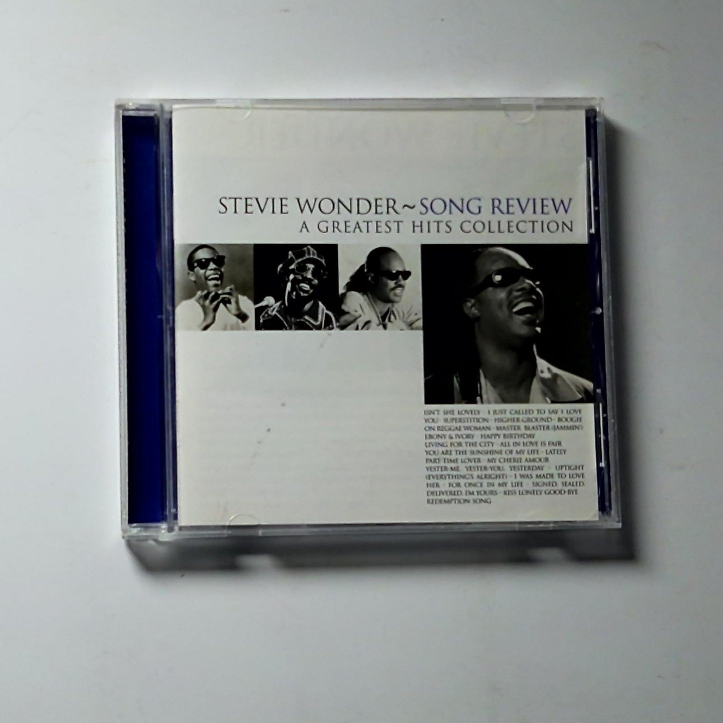 Stevie Wonder – Song Review (A Greatest Hits Collection) (CD, 1996) Australasia