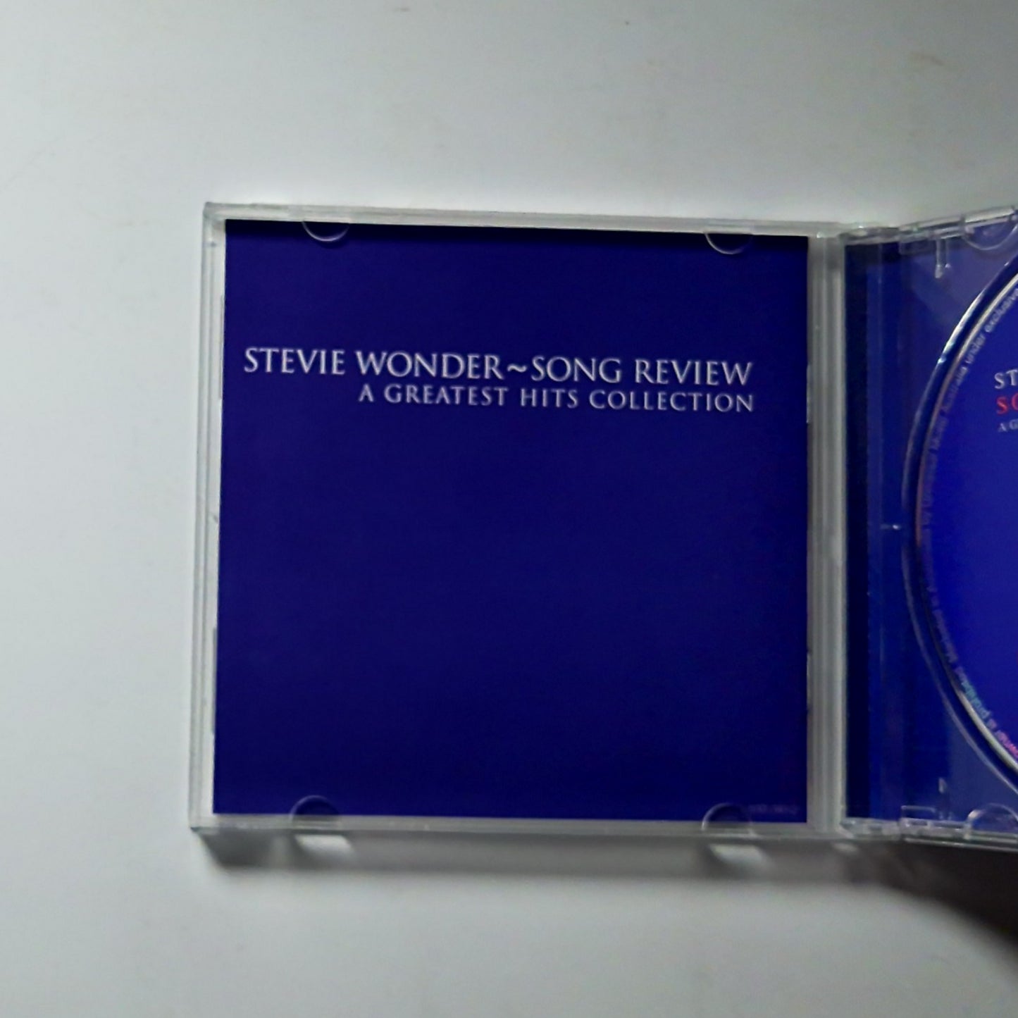 Stevie Wonder – Song Review (A Greatest Hits Collection) (CD, 1996) Australasia