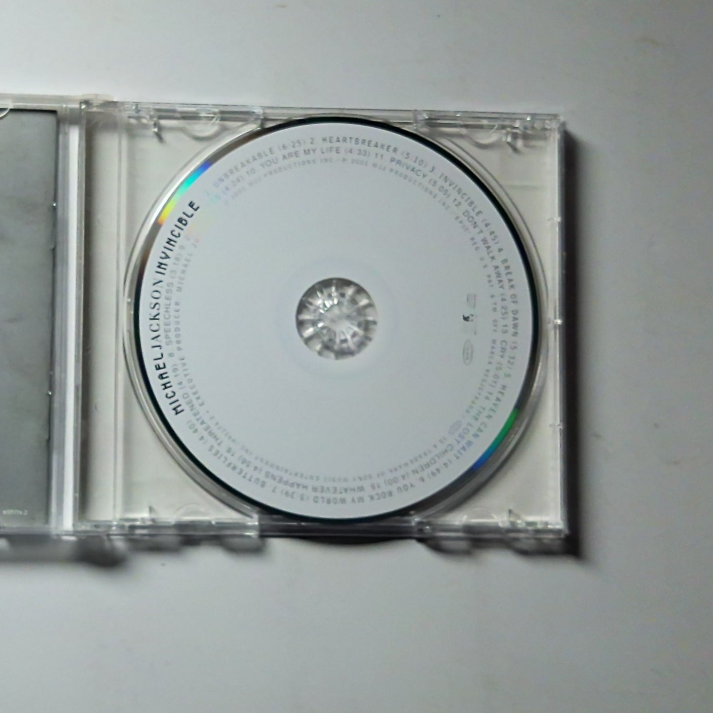 Michael Jackson – Invincible (CD, 2001) Australia & New Zealand 495174.2