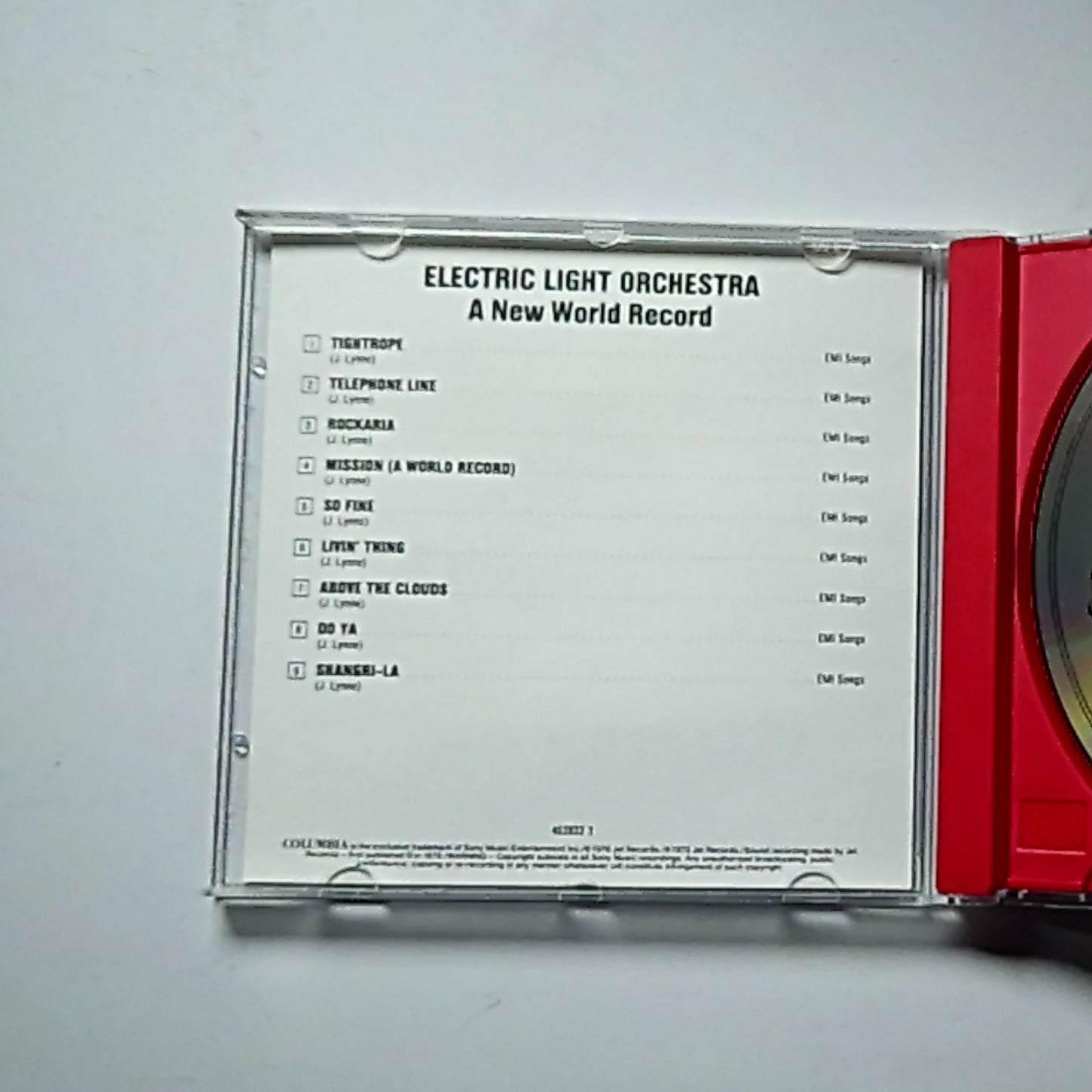 Electric Light Orchestra – A New World Record (CD, 1976) Australia 462832 2