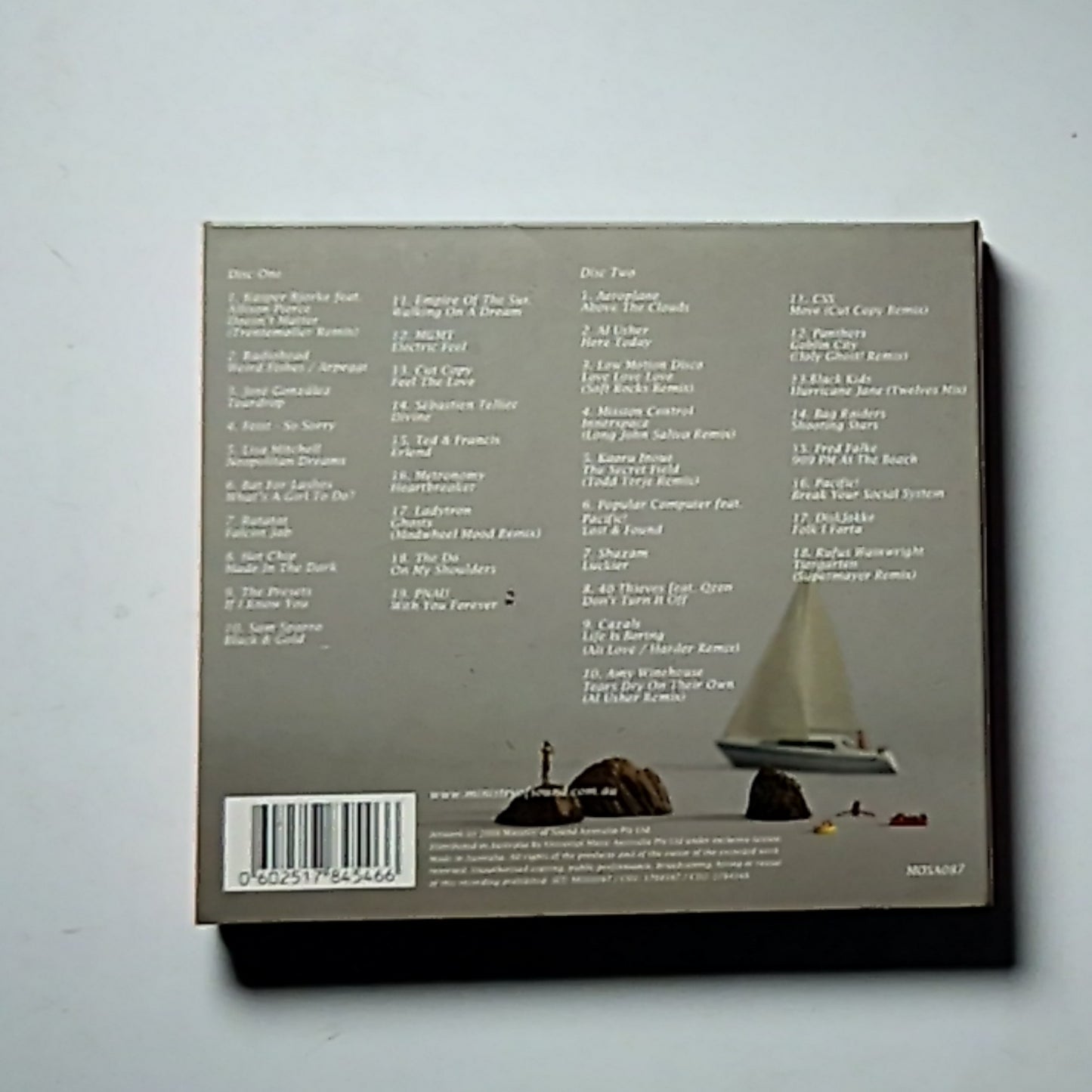 Ministry of Sound – Chillout Sessions XI (CD, 2008) Australia MOSA087