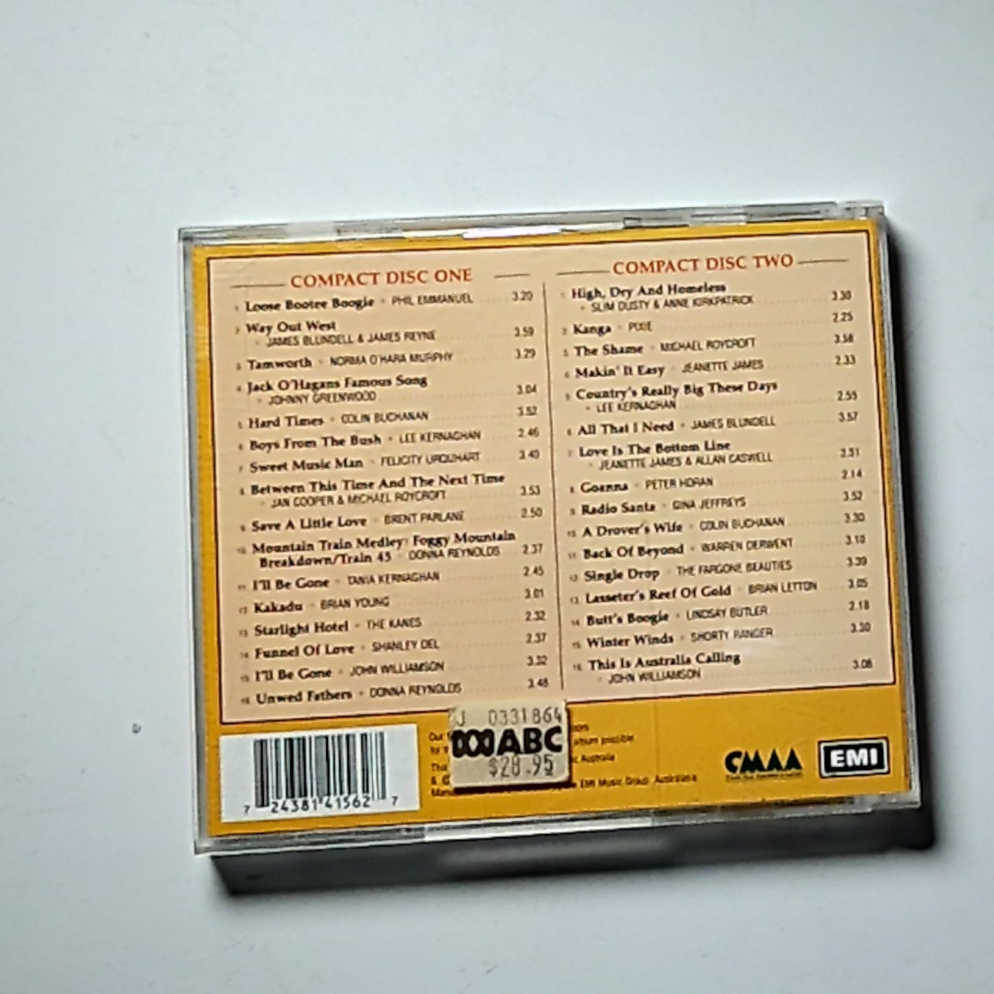 Australian Country Music Awards 1993 - The Winners (CD, 1993) Australia 8141562