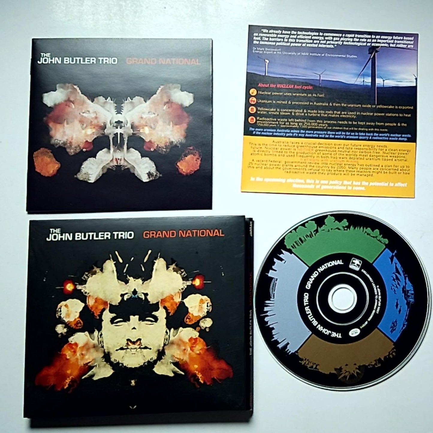The John Butler Trio – Grand National (CD, 2007) Australia JBT011