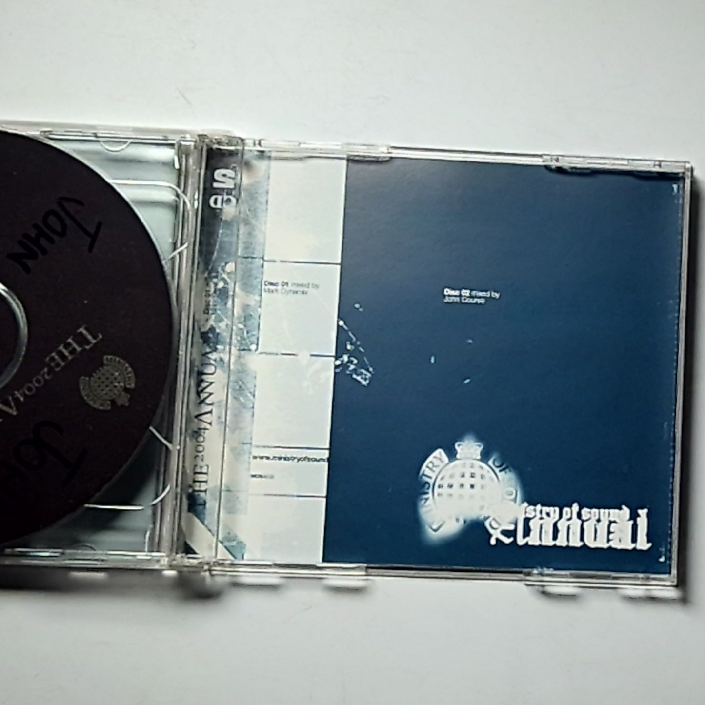 Ministry of Sound – The 2004 Annual (CD, 2003) Australia MOSA033