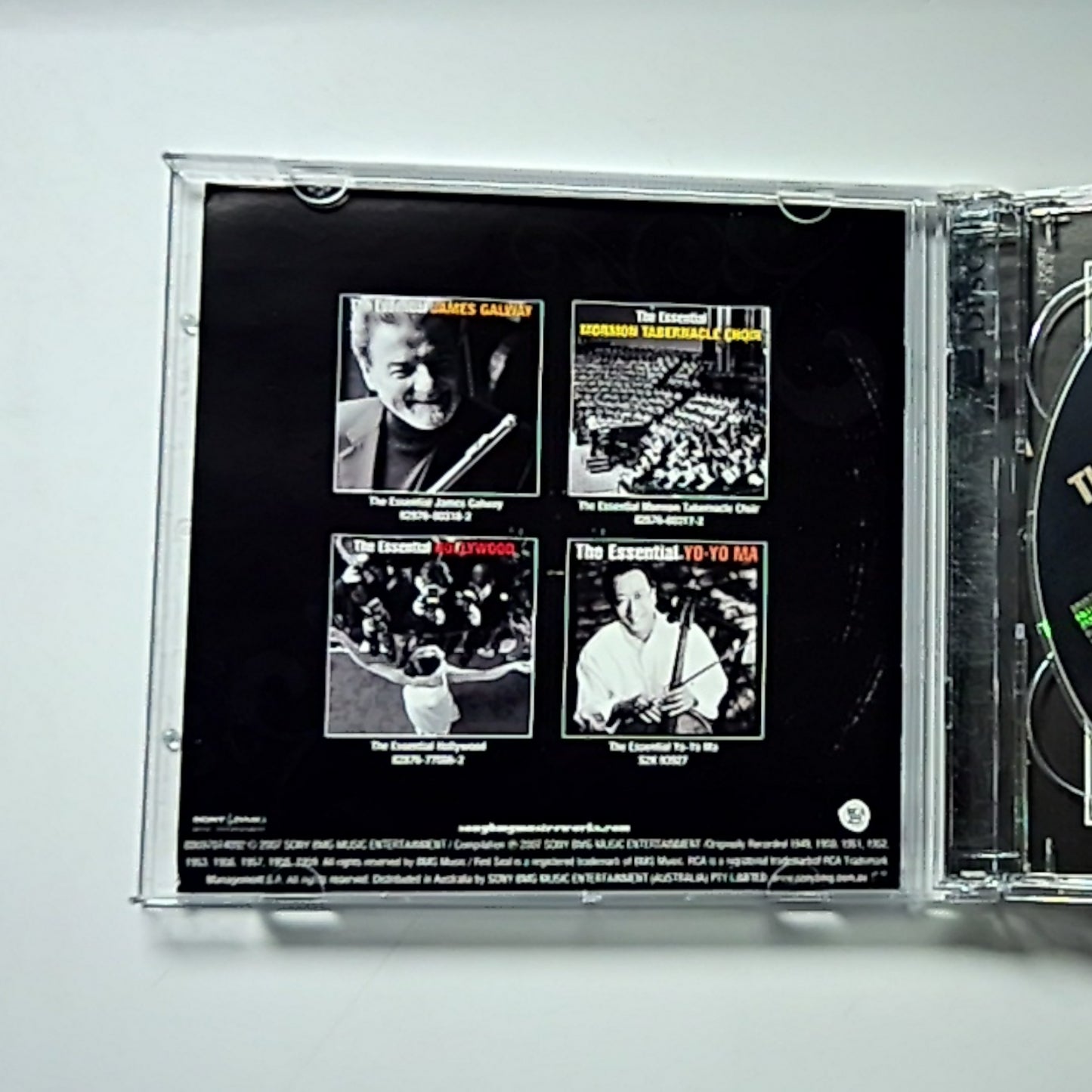 Mario Lanza – The Essential Mario Lanza (CD, 2007) US 88697 07409 2