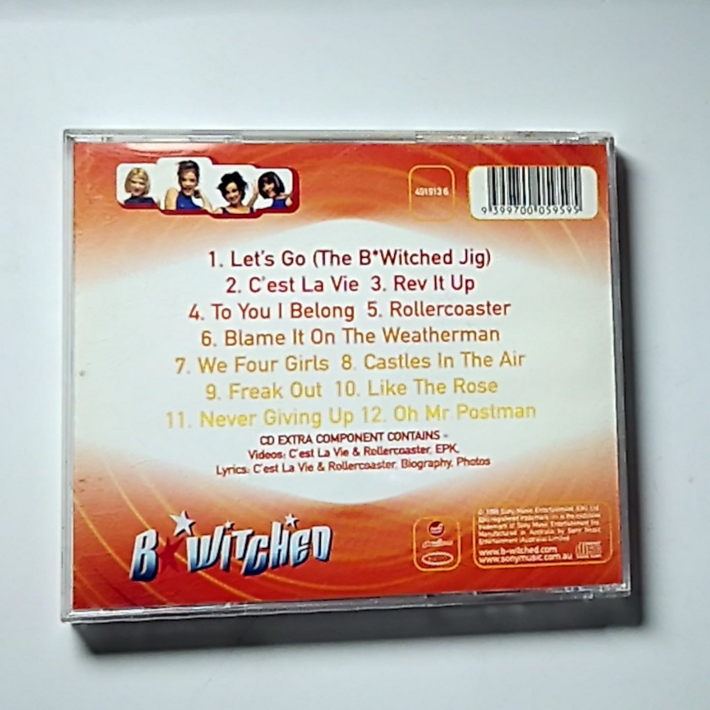 B*Witched – B*Witched (CD, 1998) Australia 491913 6
