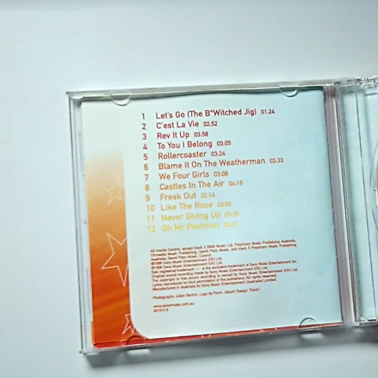 B*Witched – B*Witched (CD, 1998) Australia 491913 6