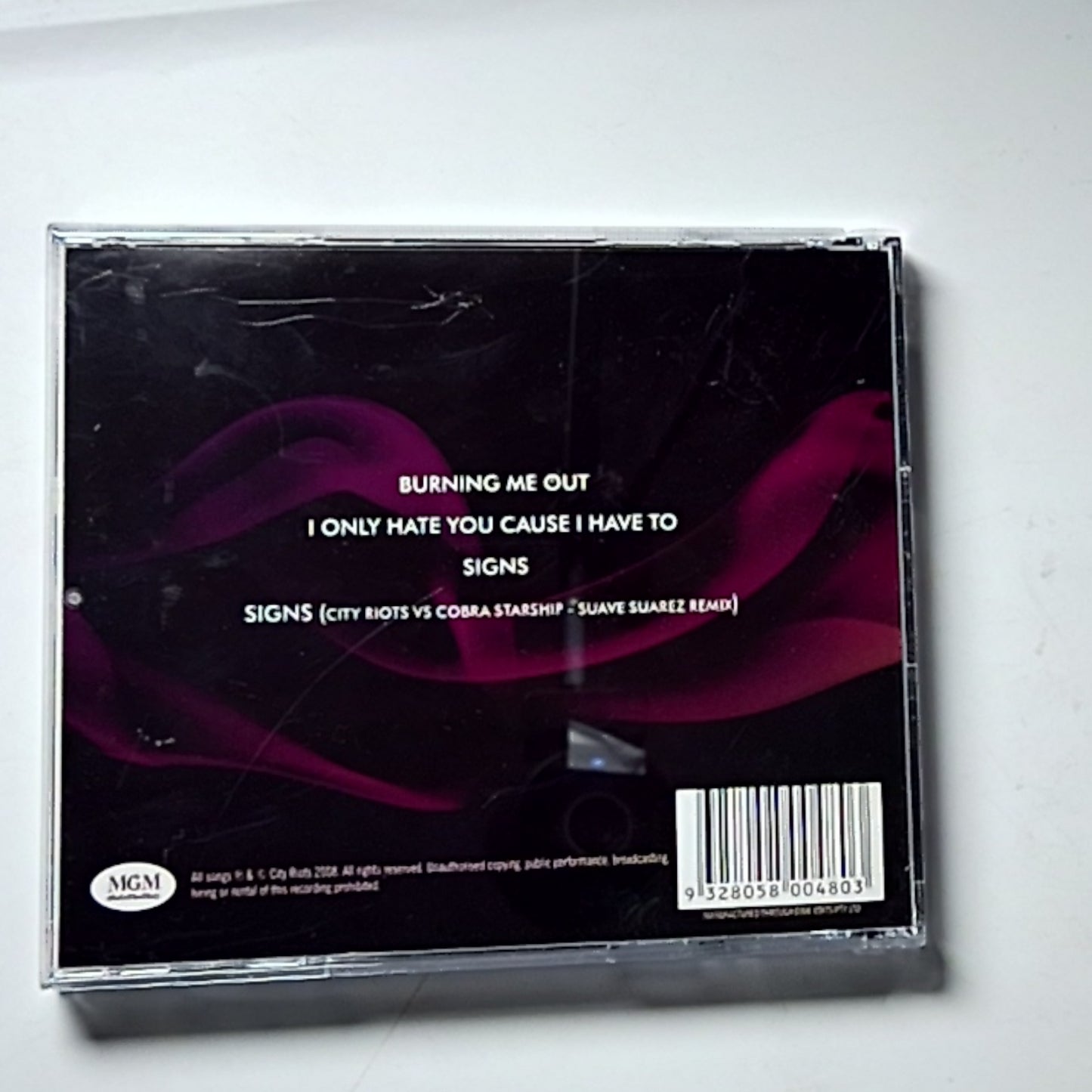 City Riots – Socialize (CD, 2008)