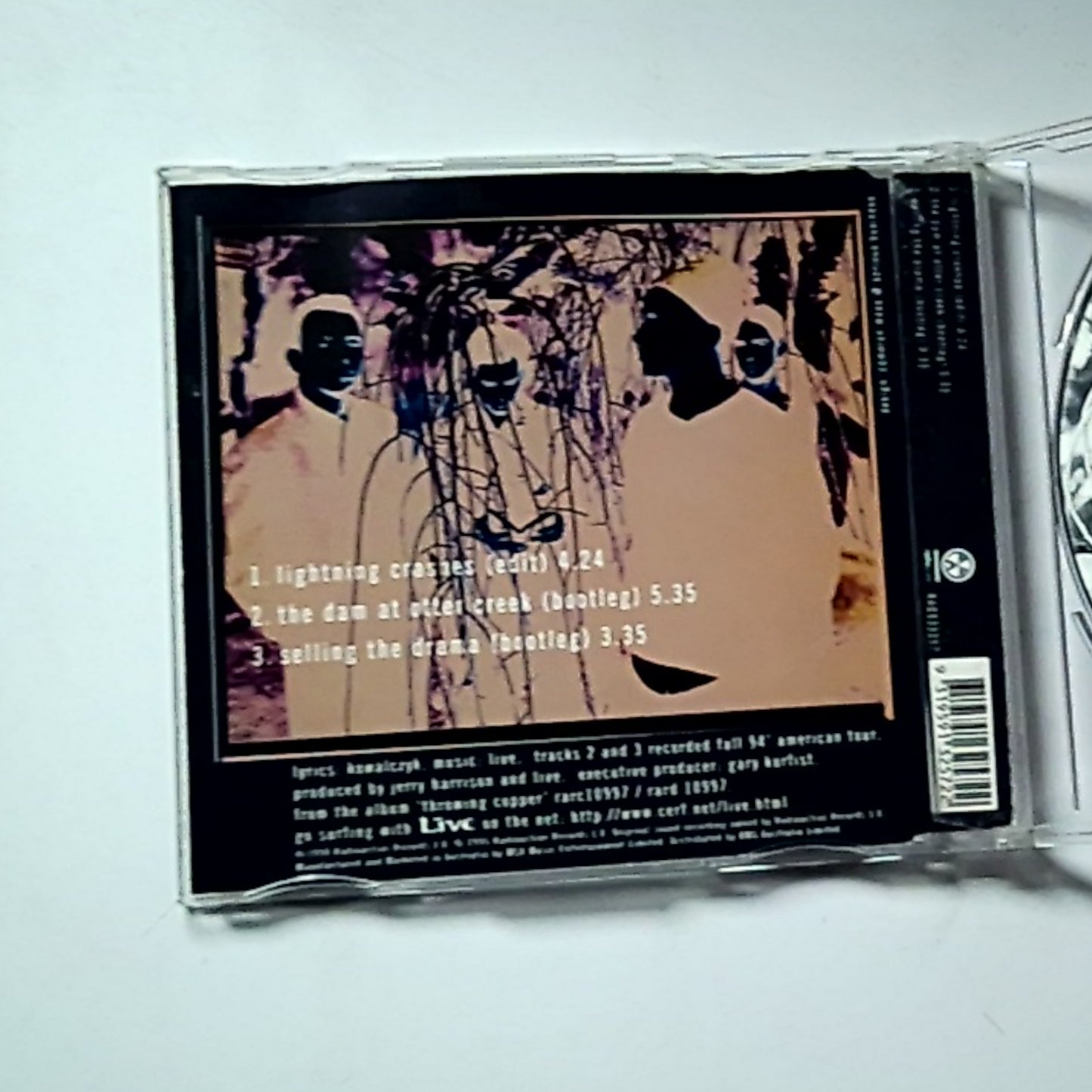Live – Lightning Crashes (CD, 1995) Australia RADS33257