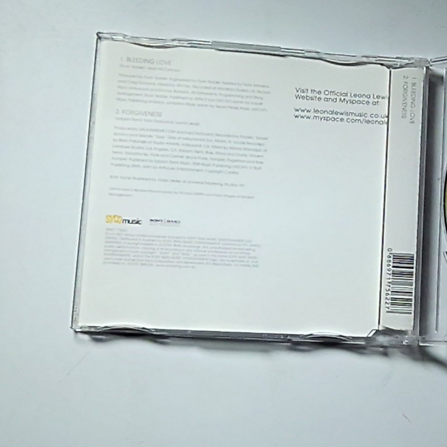 Leona Lewis – Bleeding Love (CD, 2007) Australia 88697175622