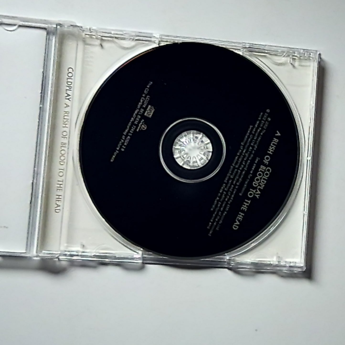 Coldplay – A Rush Of Blood To The Head (CD, 2002) Australia 7243 5 40504 2 8