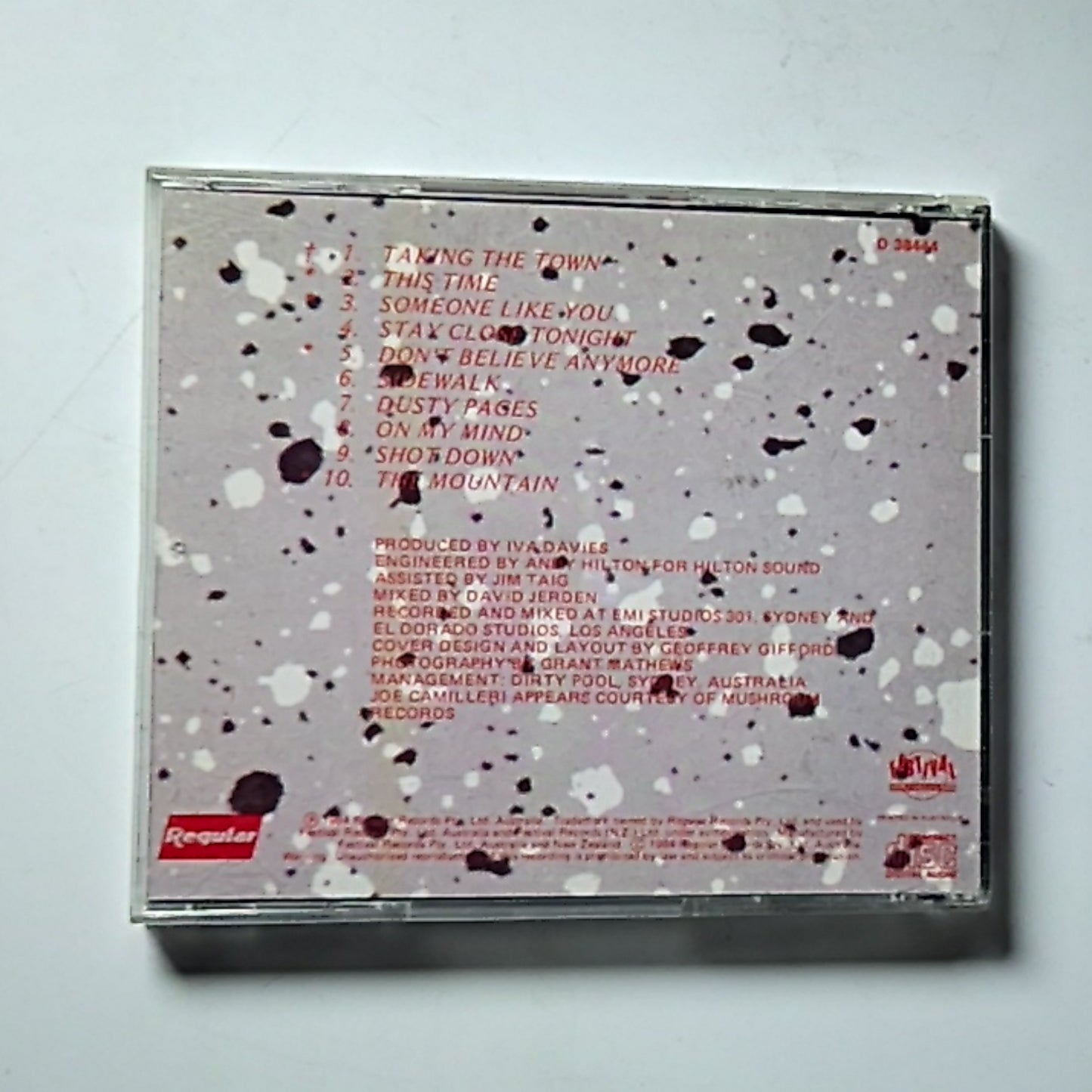 Icehouse – Sidewalk (CD, 1989) Australia D 38444