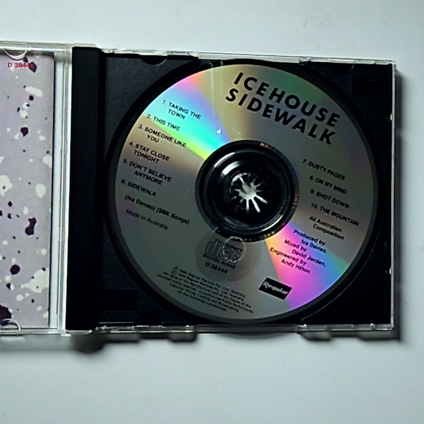 Icehouse – Sidewalk (CD, 1989) Australia D 38444