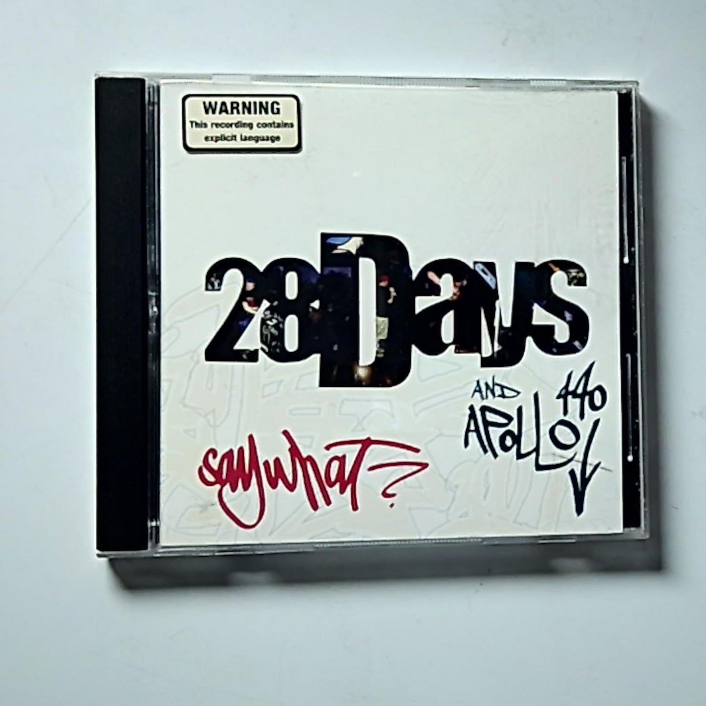 28 Days and Apollo 440 – Say What? (CD, 2001) Australia 020592