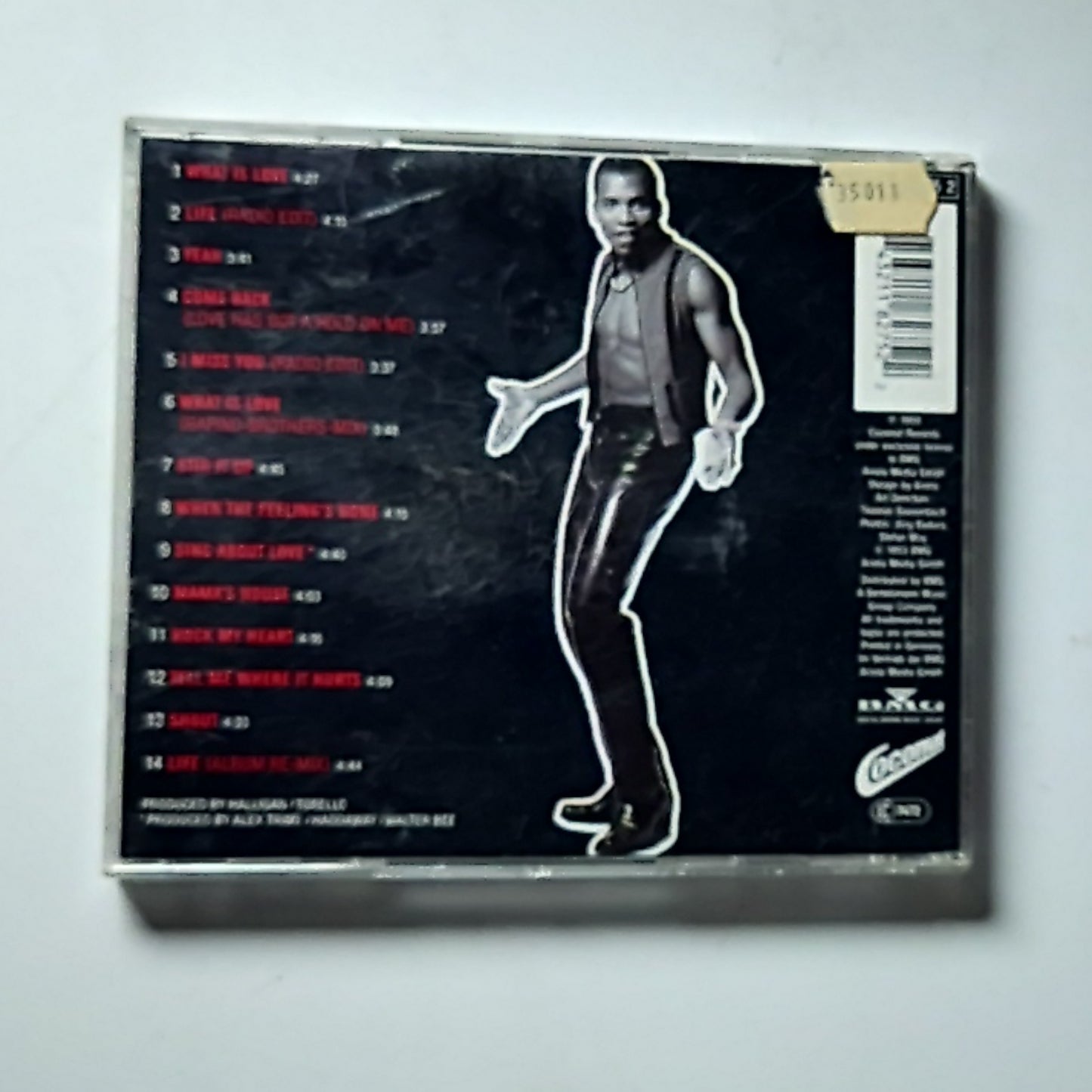 Haddaway – The Album - 2nd Edition (CD, 1993) Germany 74321 18275 2